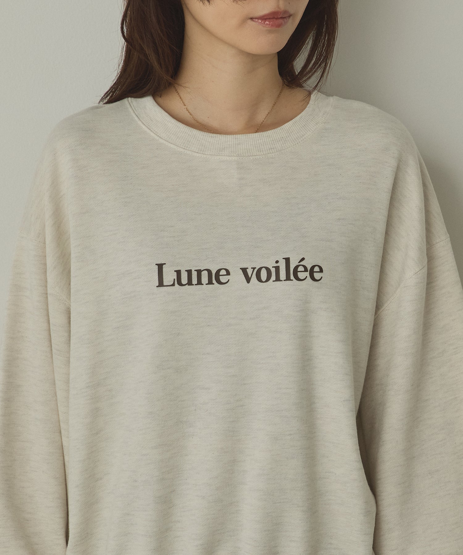 SILICONE PRINT SWEATSHIRT