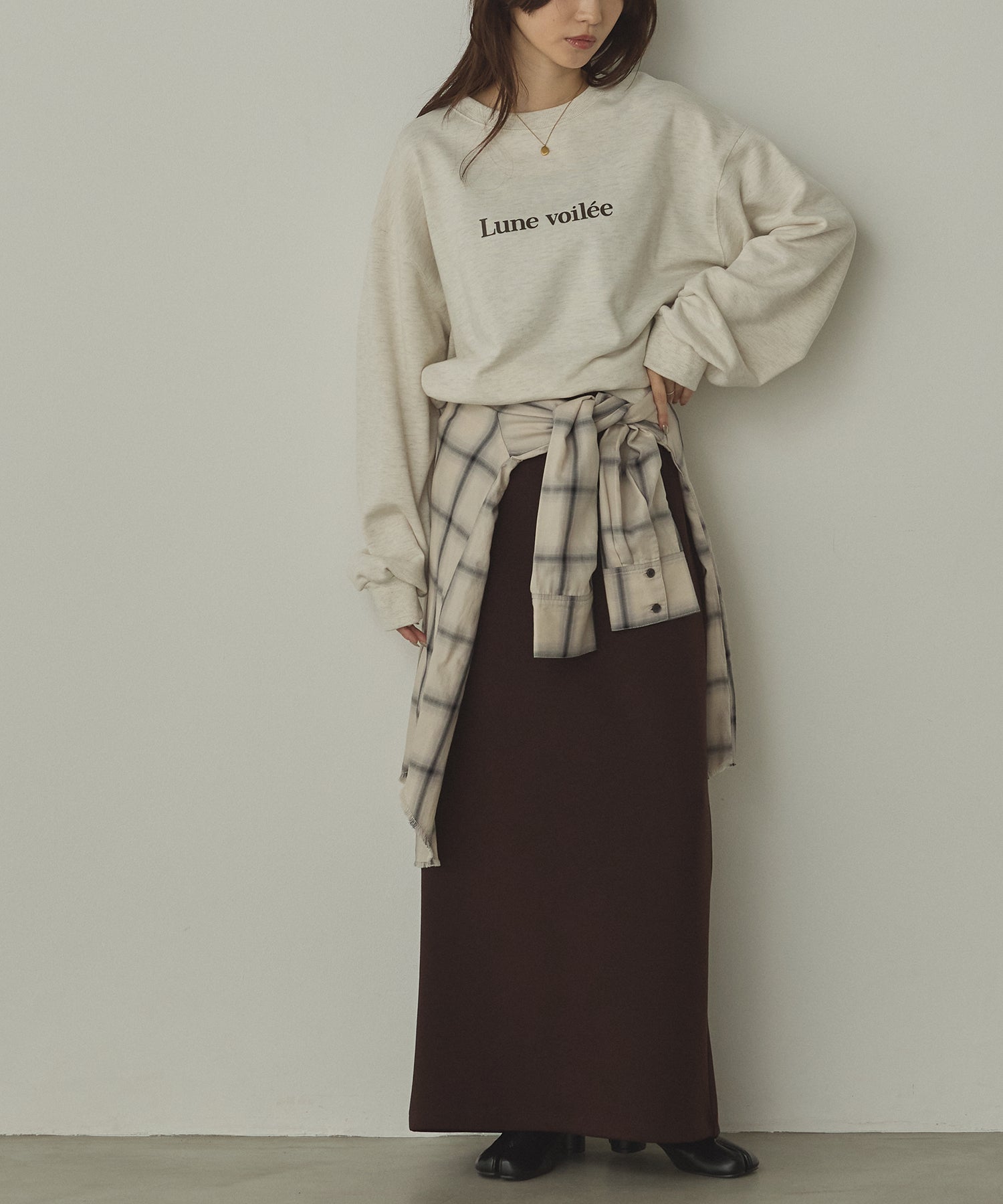 SILICONE PRINT SWEATSHIRT