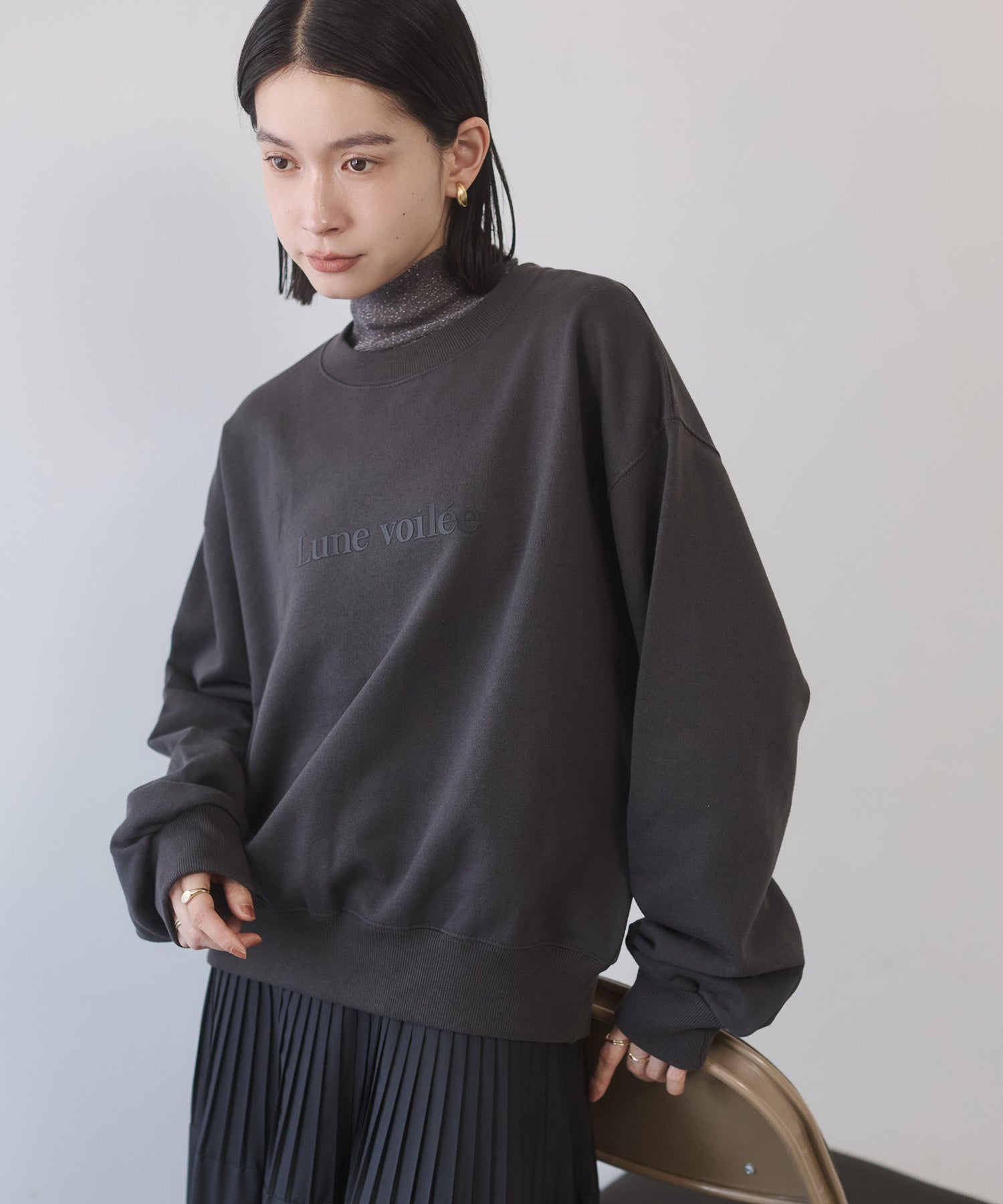 裏毛 ロゴスウェット