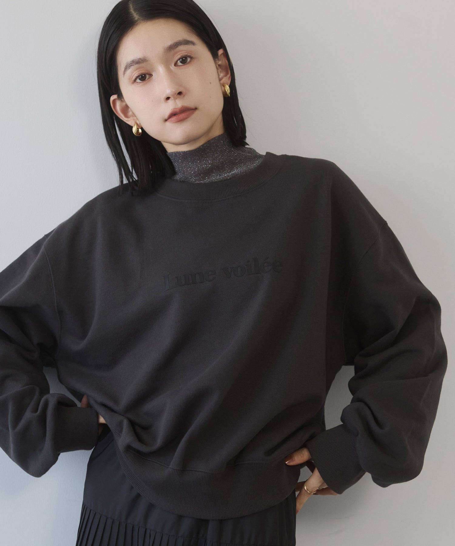 裏毛 ロゴスウェット