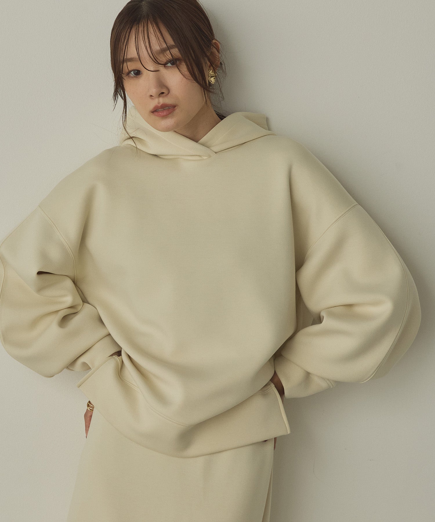 CARDBOARD COCOON SLEEVE HOODIE