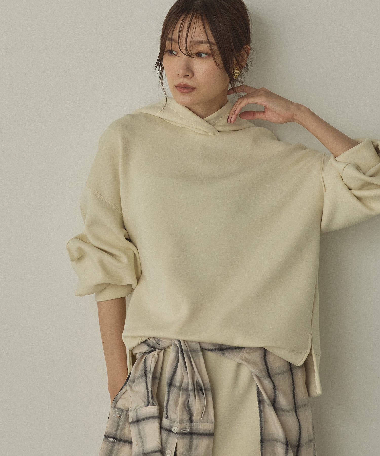 CARDBOARD COCOON SLEEVE HOODIE