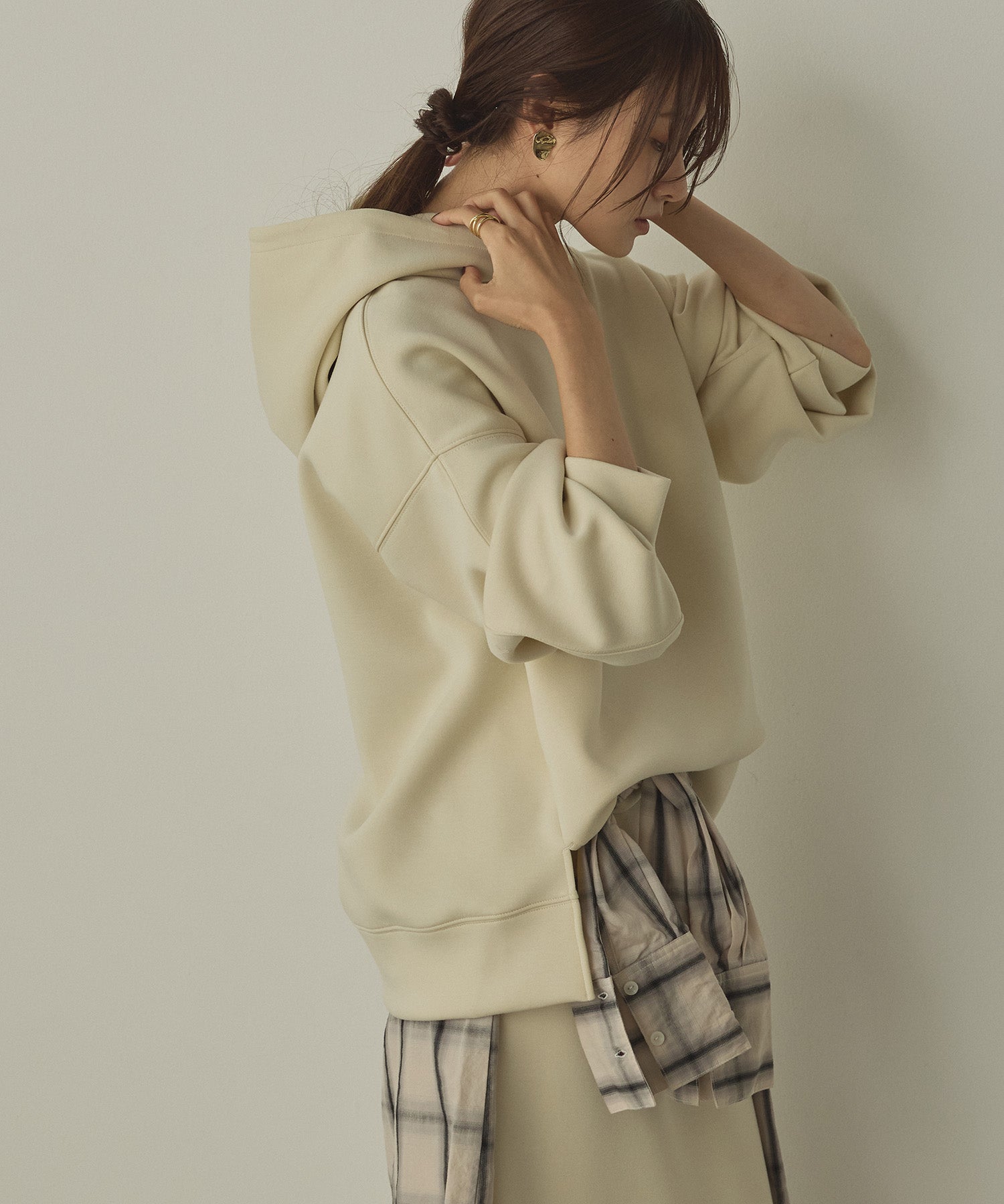 CARDBOARD COCOON SLEEVE HOODIE