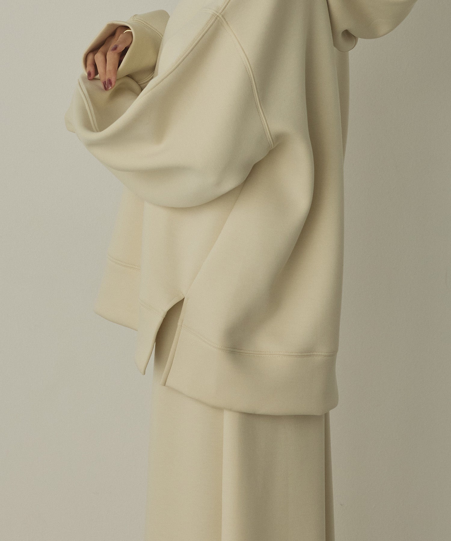CARDBOARD COCOON SLEEVE HOODIE
