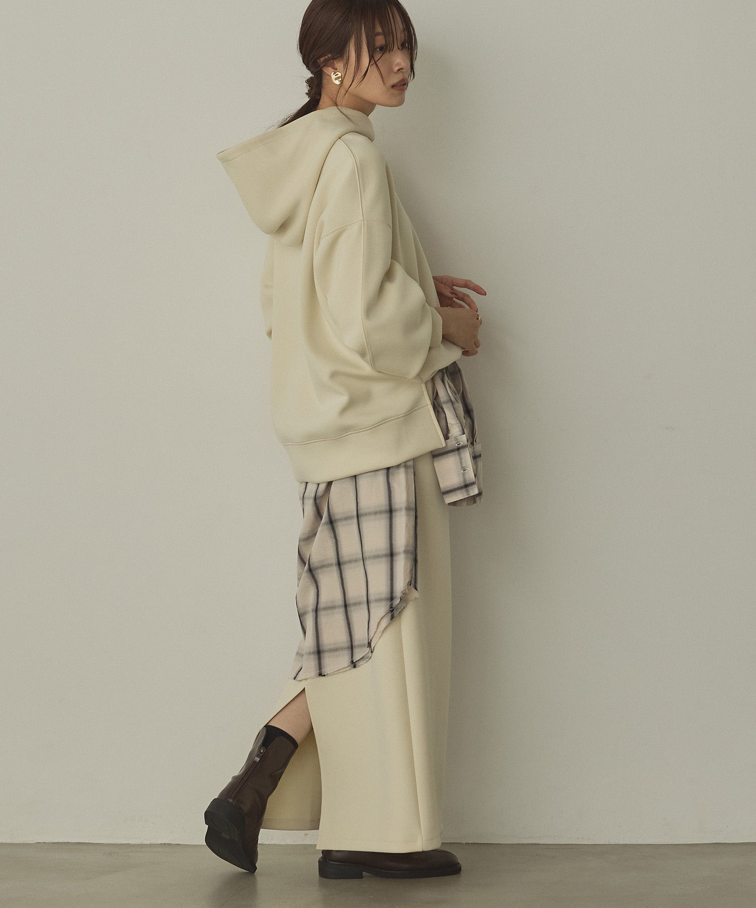 CARDBOARD COCOON SLEEVE HOODIE