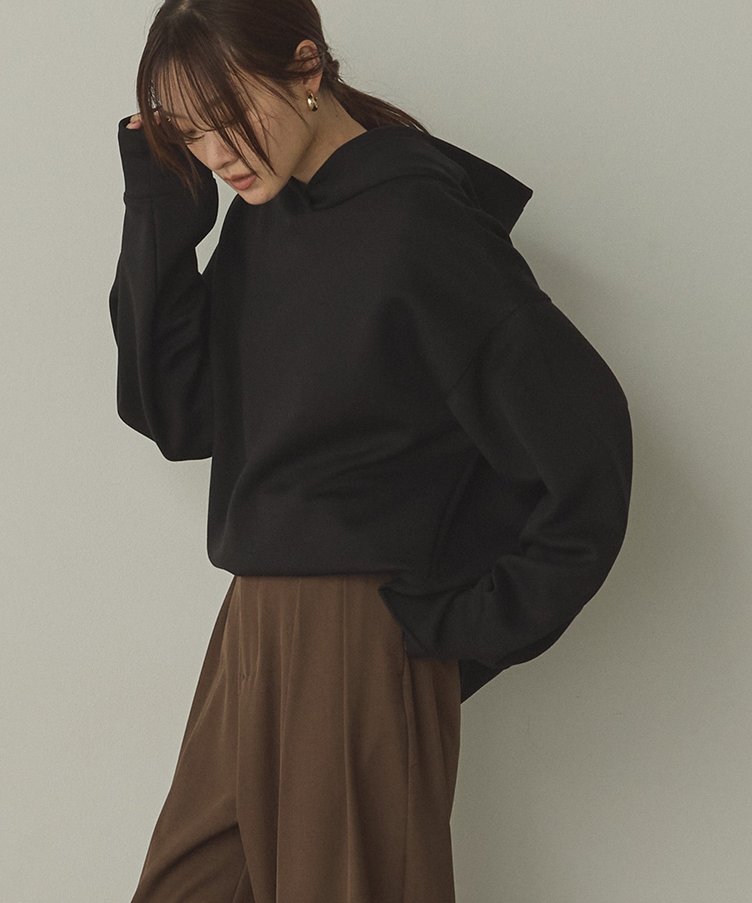 CARDBOARD COCOON SLEEVE HOODIE
