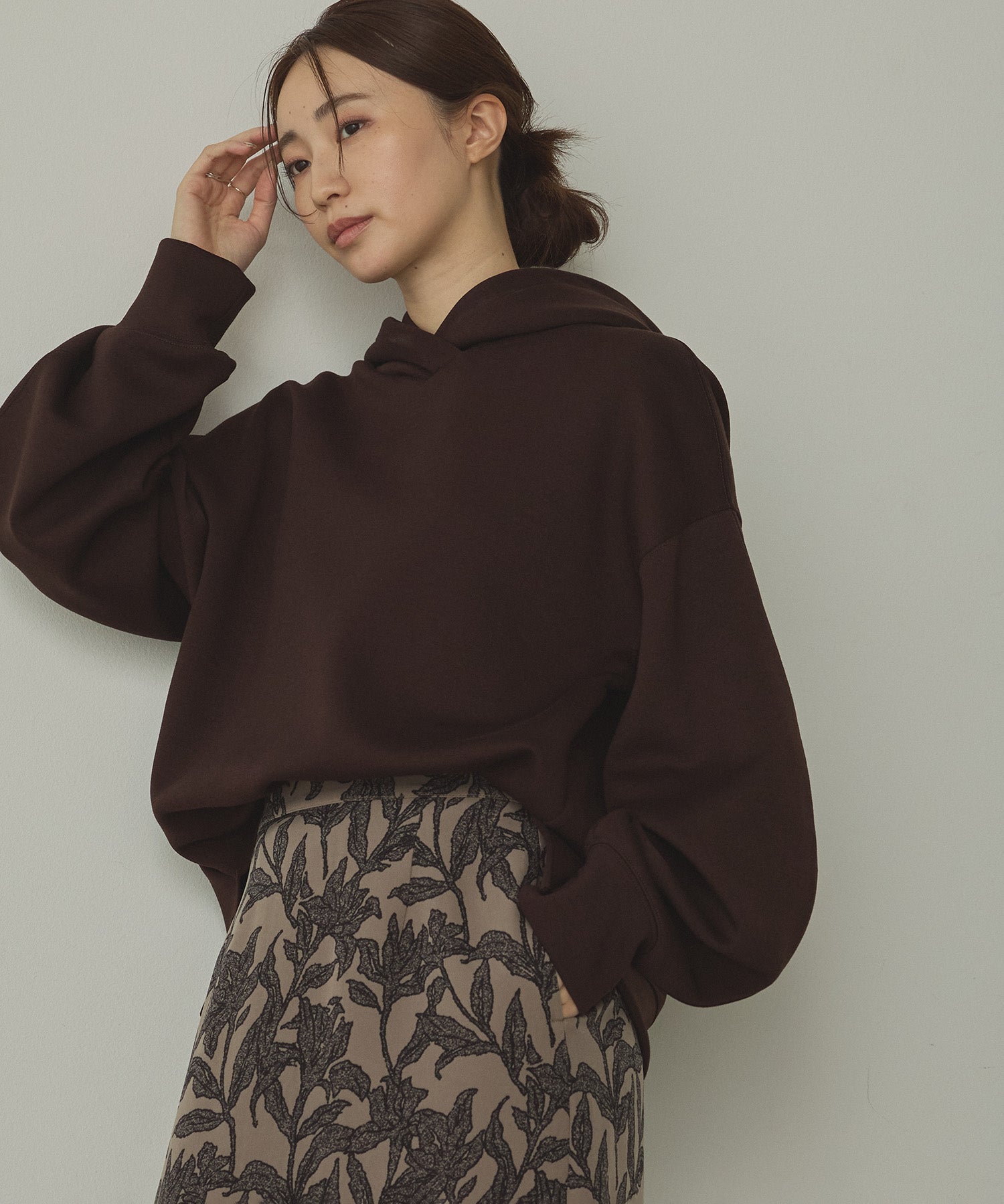 CARDBOARD COCOON SLEEVE HOODIE