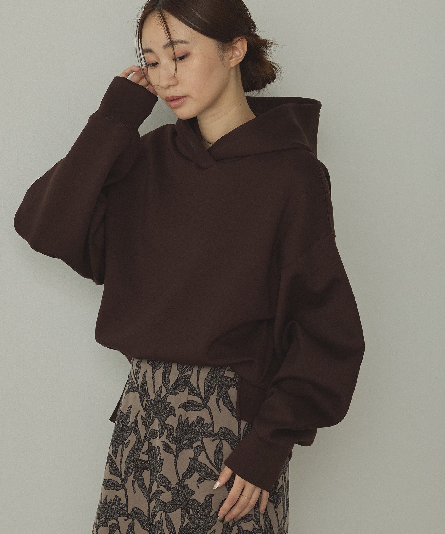 CARDBOARD COCOON SLEEVE HOODIE