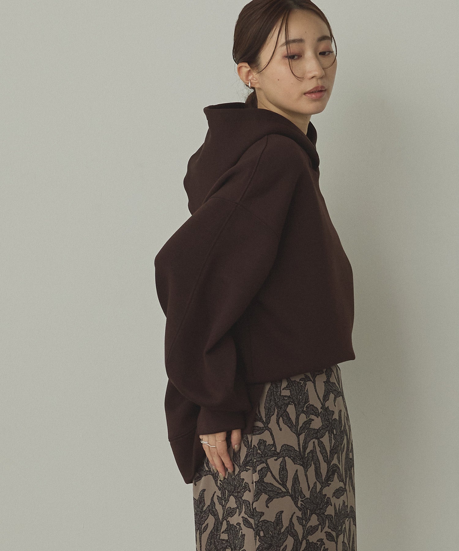 CARDBOARD COCOON SLEEVE HOODIE