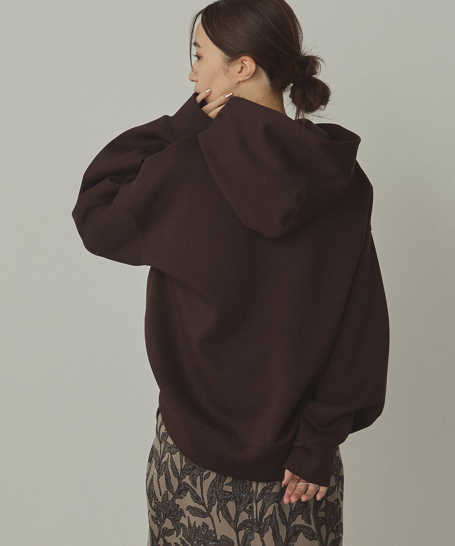CARDBOARD COCOON SLEEVE HOODIE