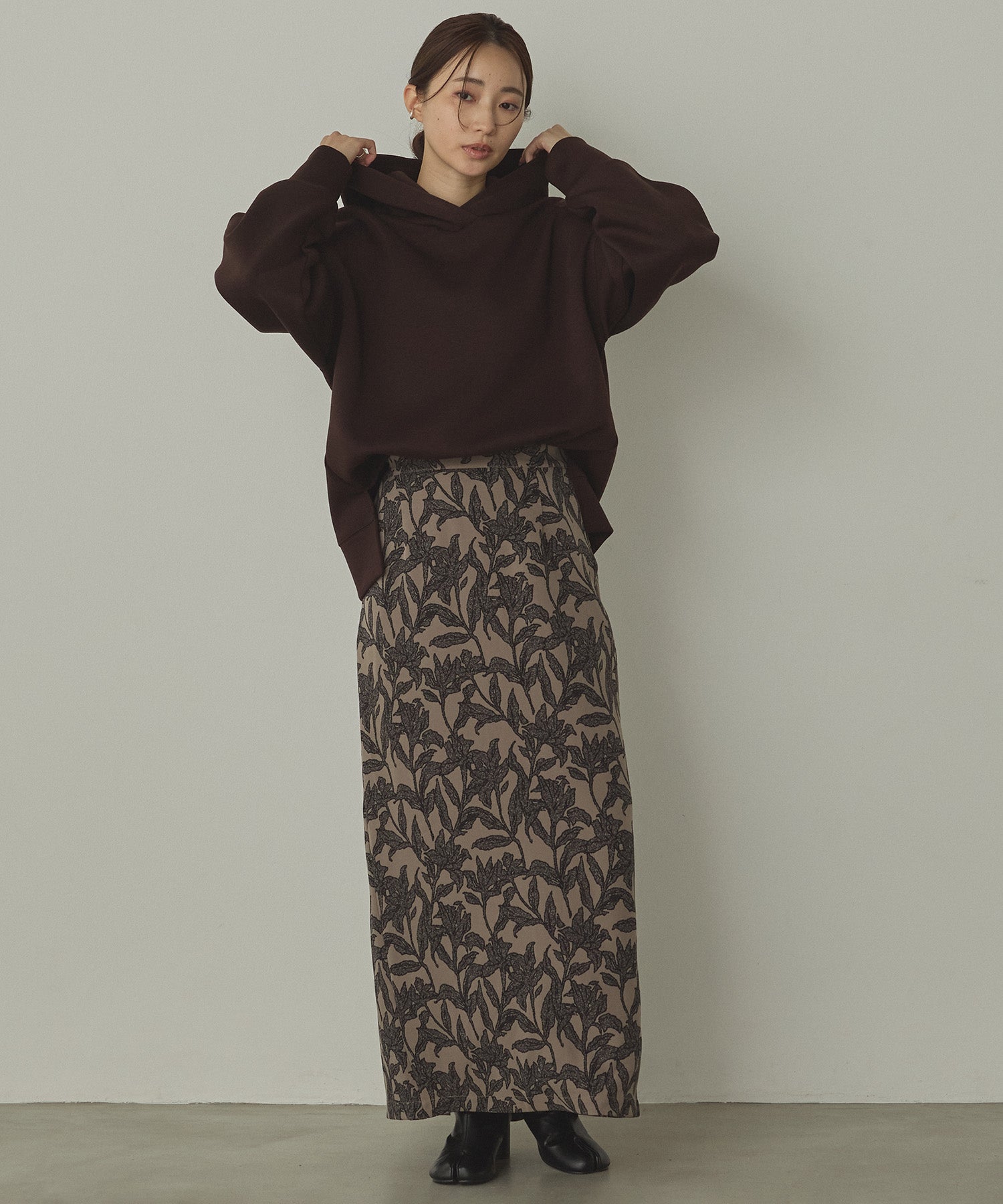 CARDBOARD COCOON SLEEVE HOODIE