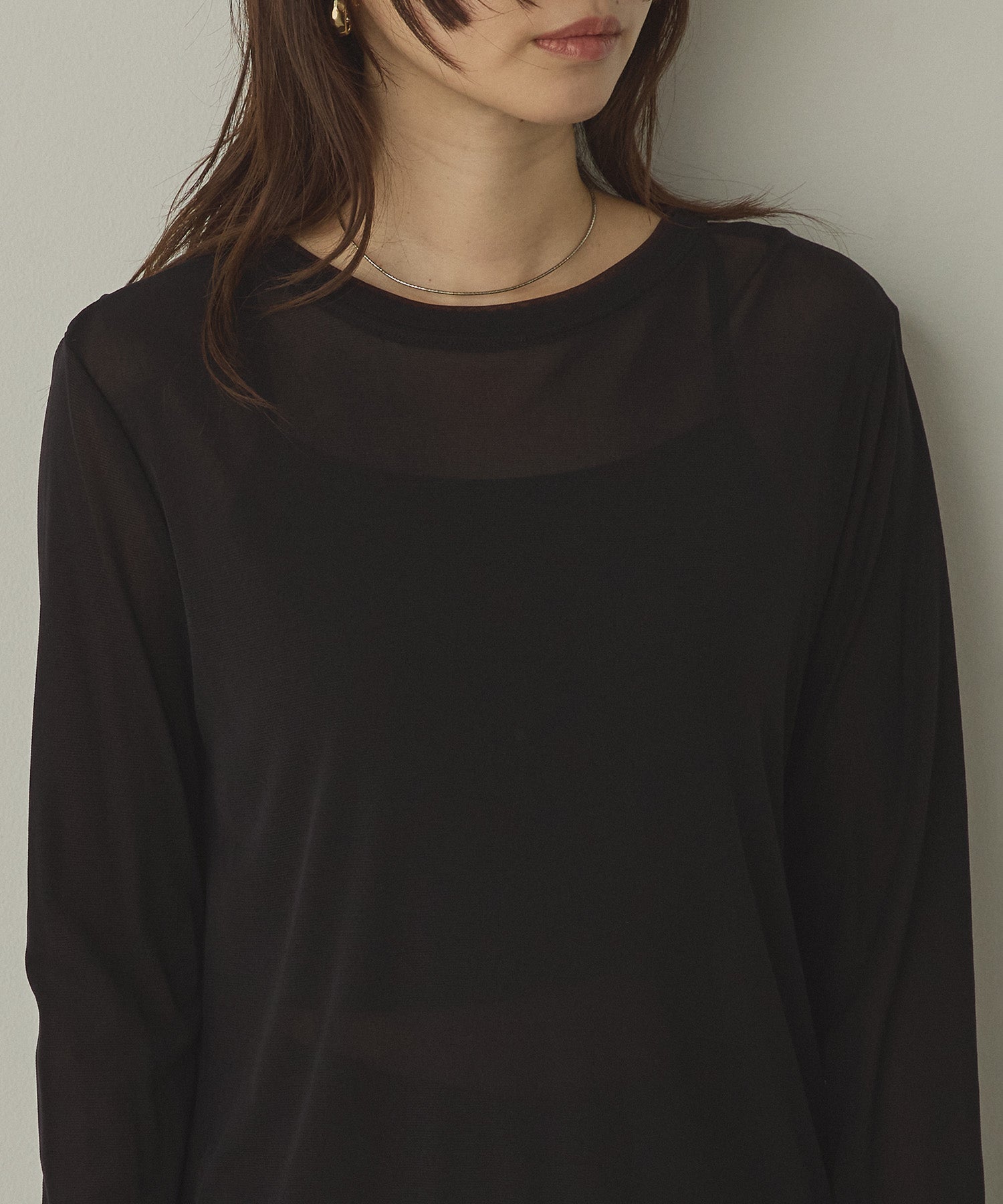 BICOLOR SHEER TOPS