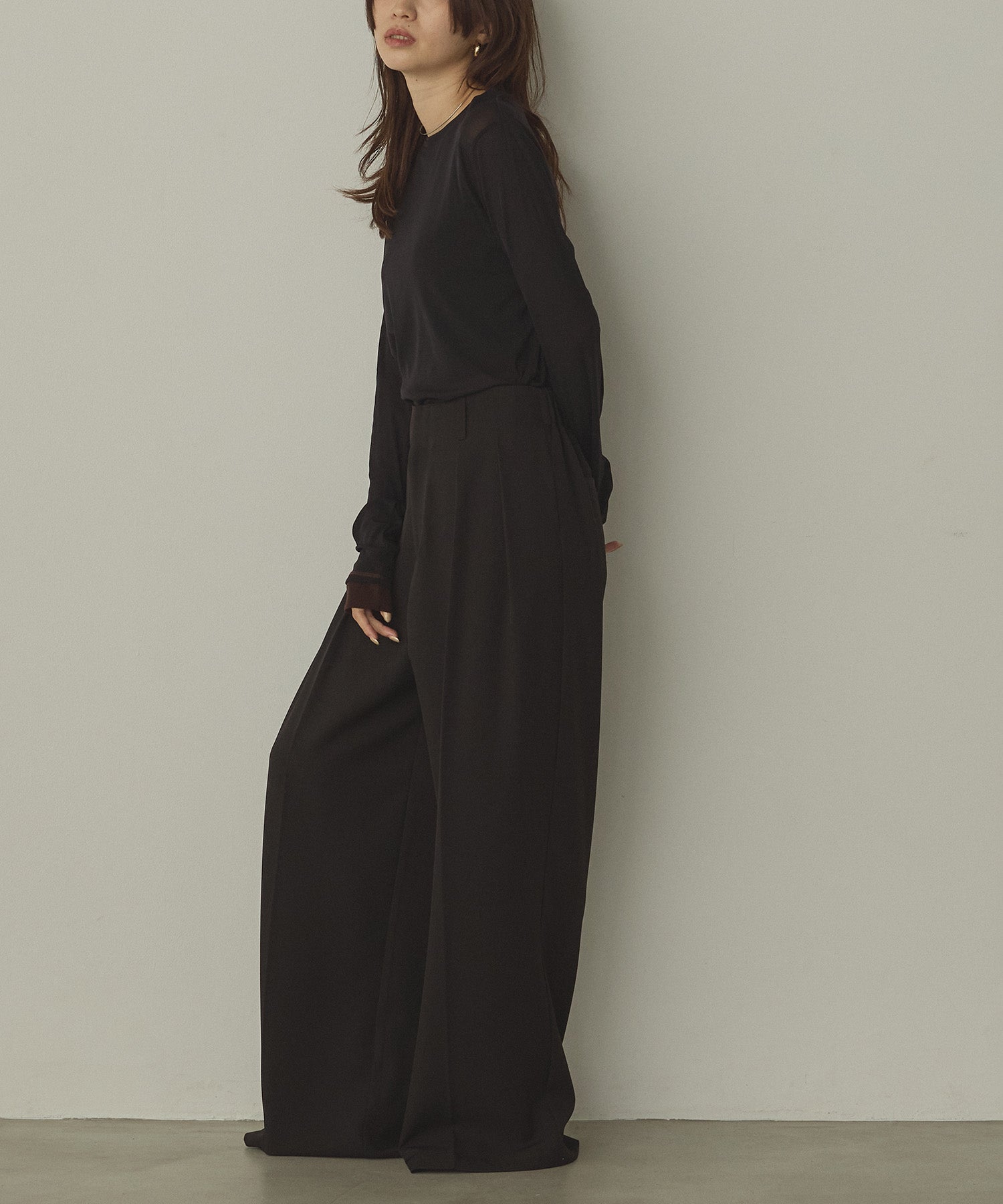 BICOLOR SHEER TOPS