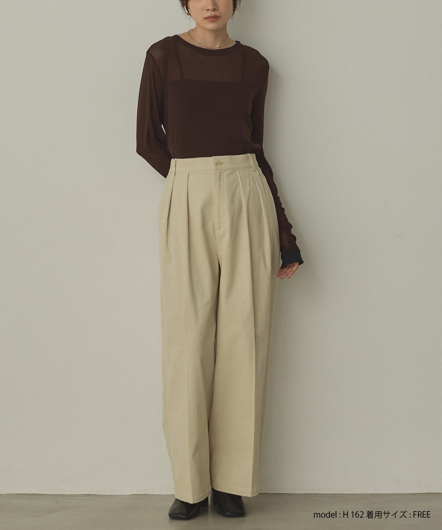 パワーネット バイカラー シアートップス