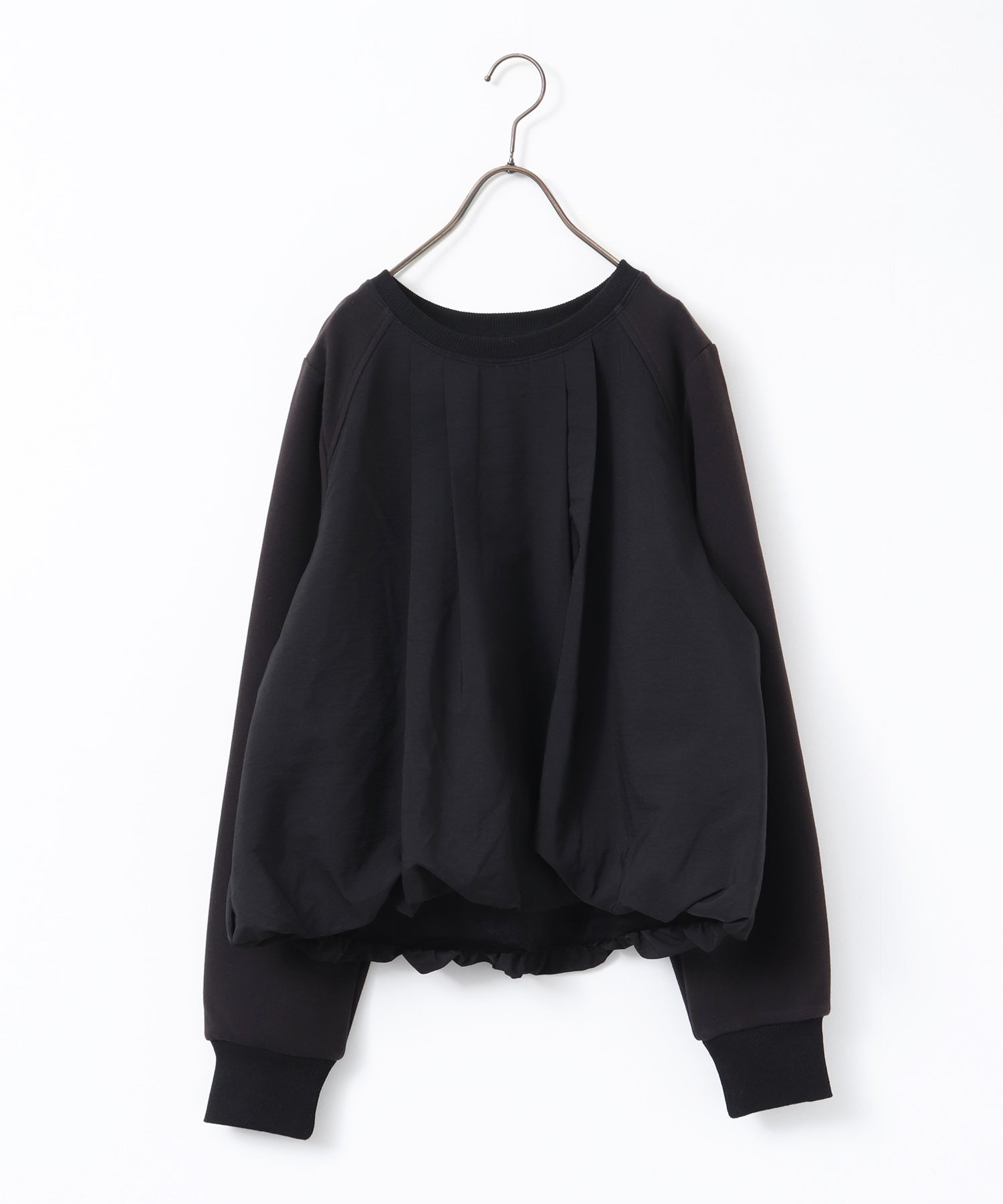 ベロアボンディング バルーンスウェット