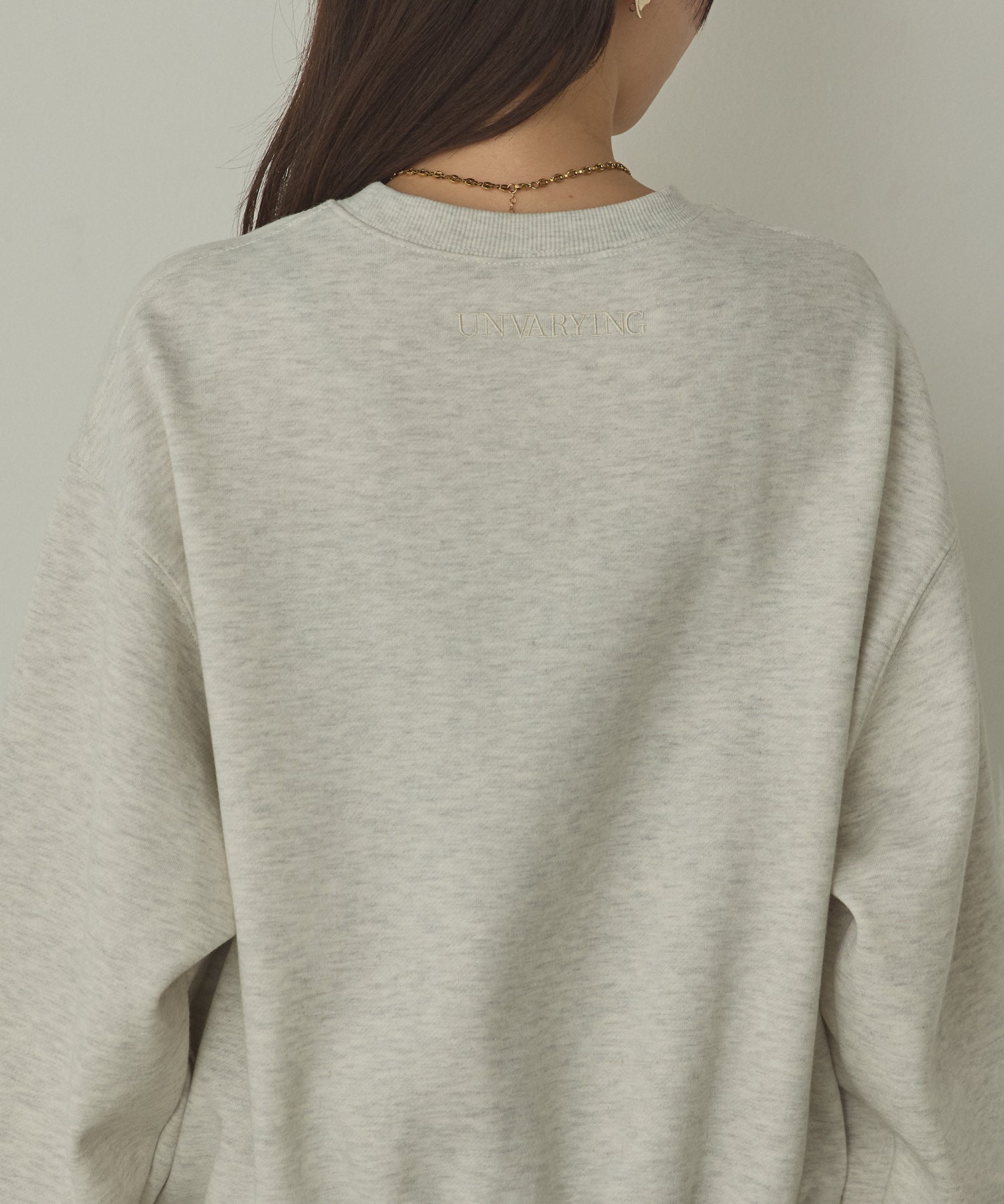 裏起毛 ロゴスウェット