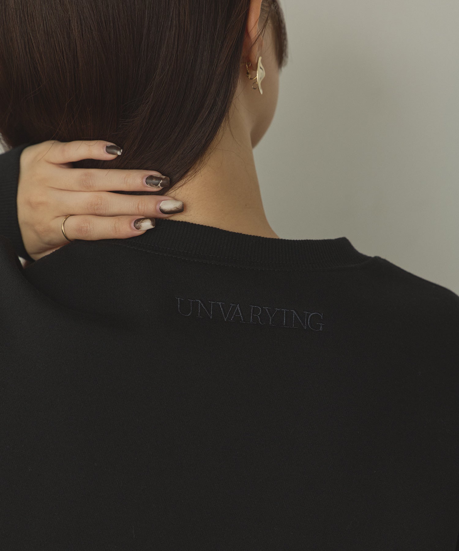 裏起毛 ロゴスウェット