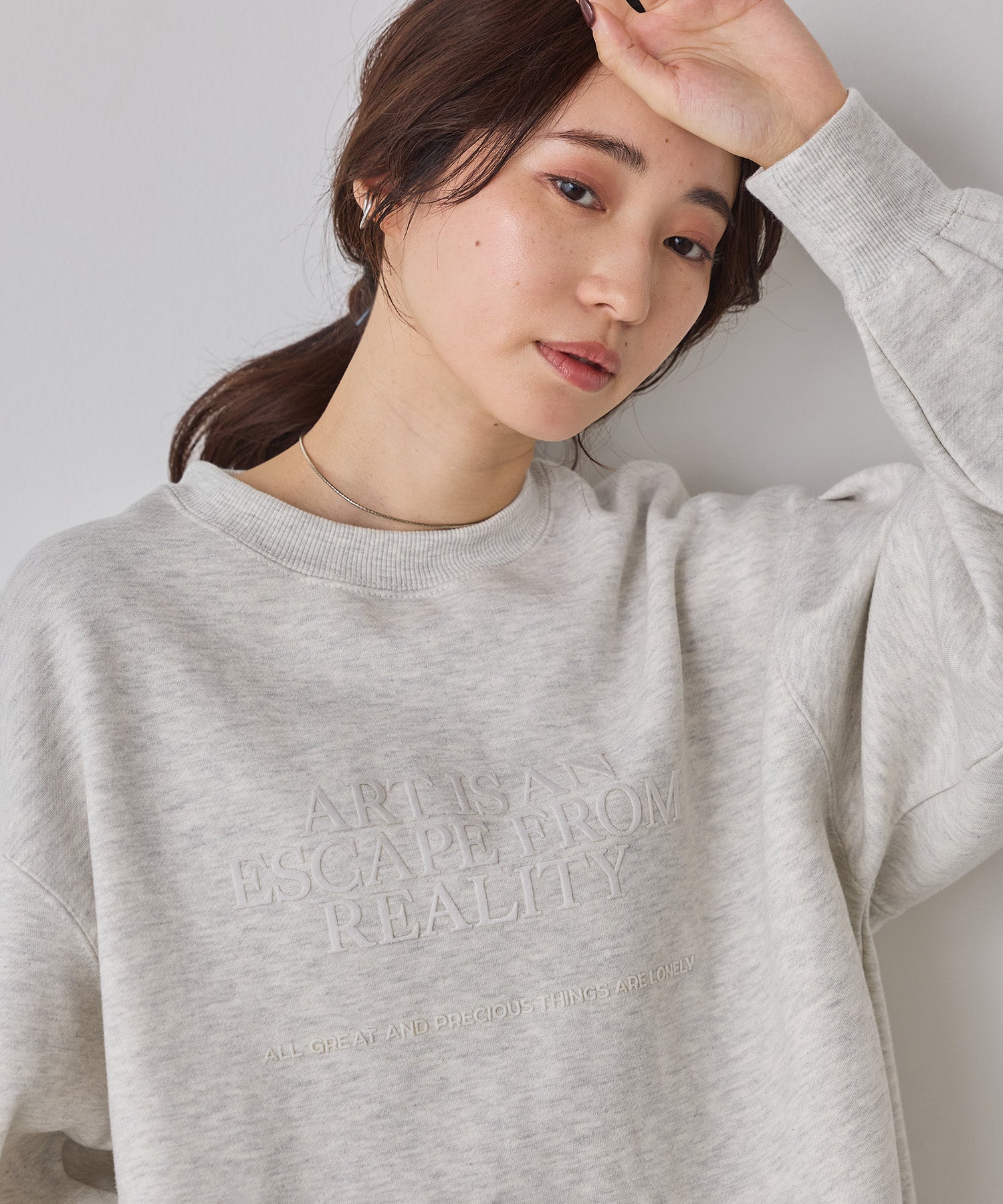 FLOCKY LOGO SWEATSHIRT