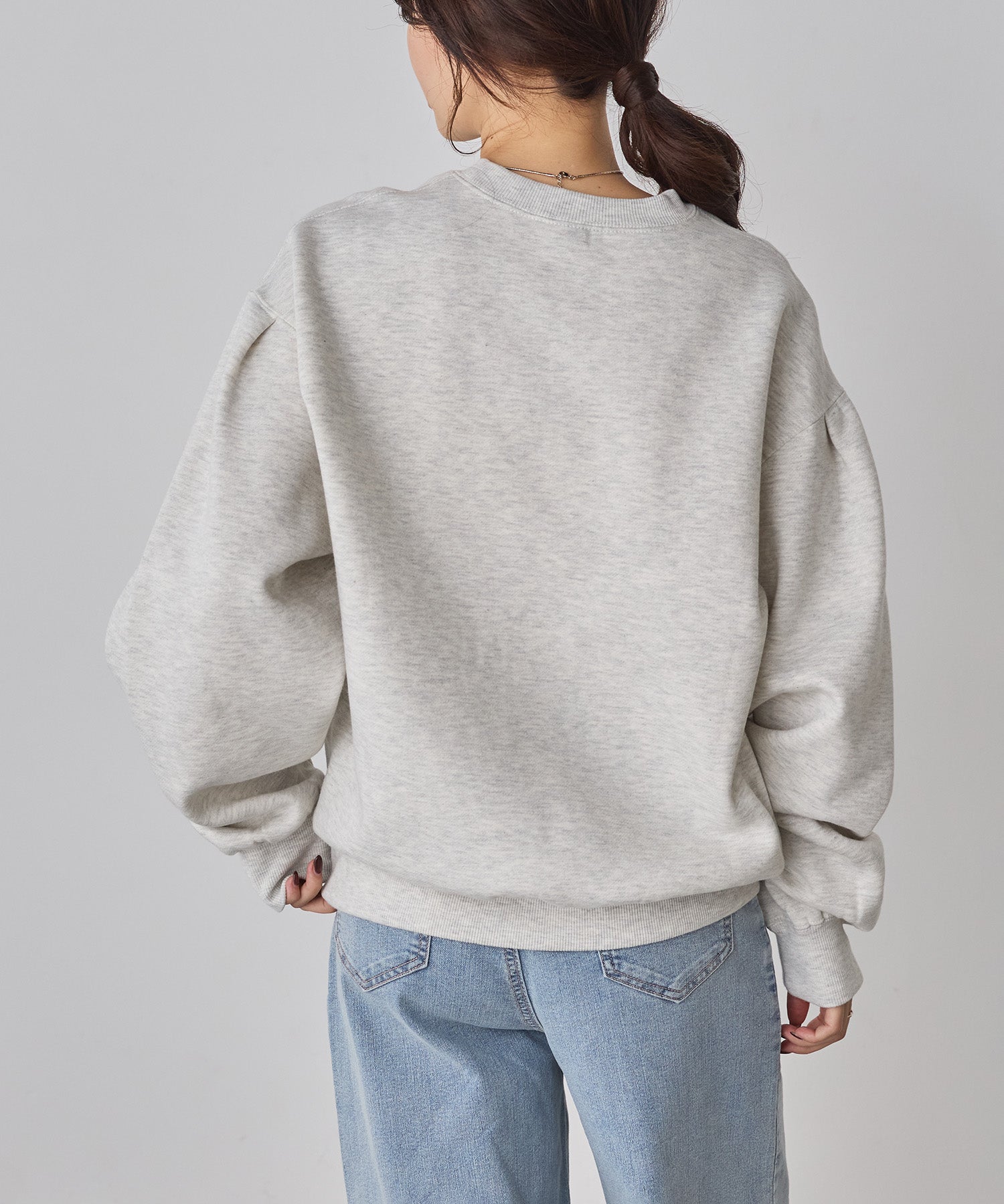 裏起毛 フロッキーロゴ スウェット