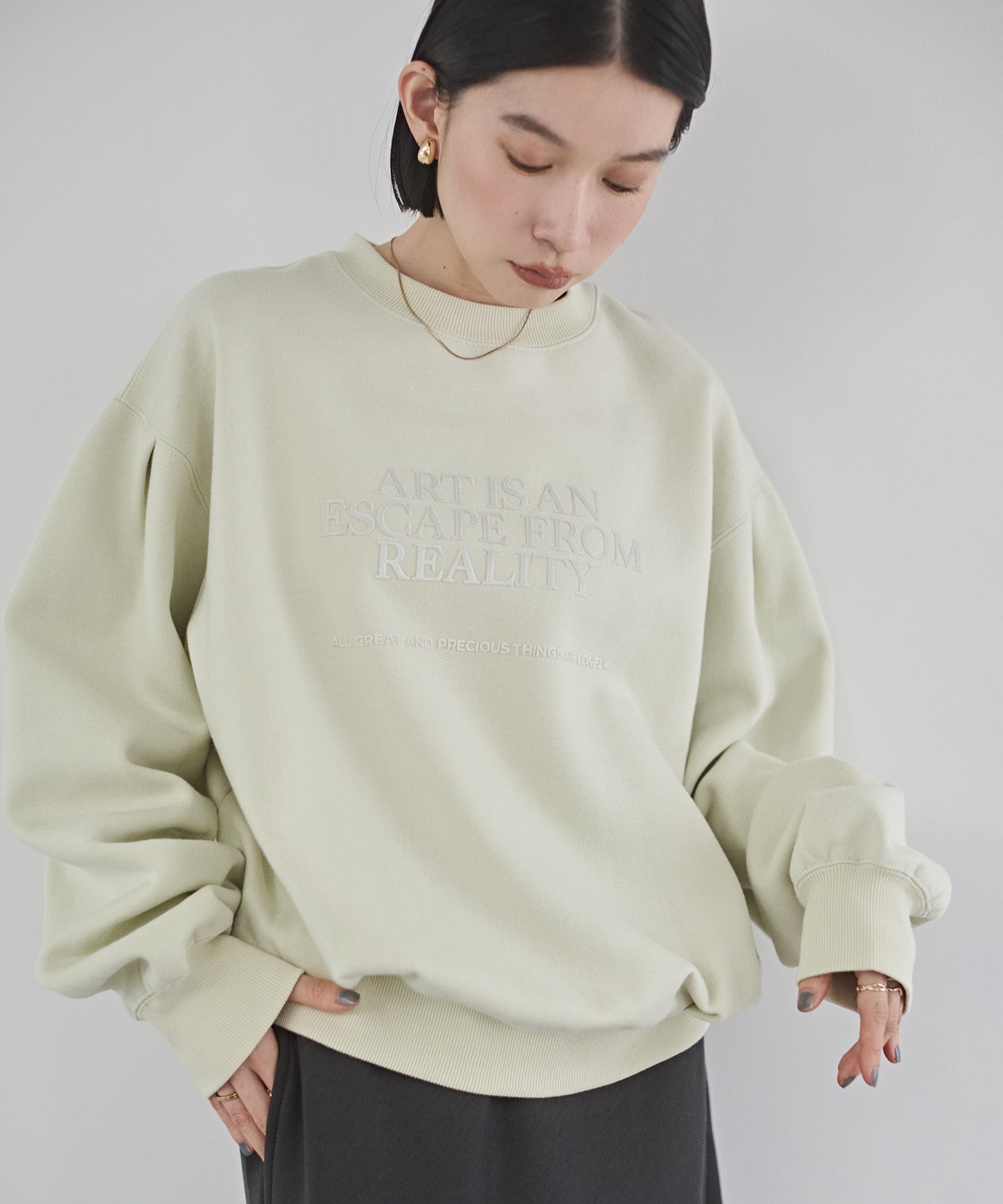 FLOCKY LOGO SWEATSHIRT