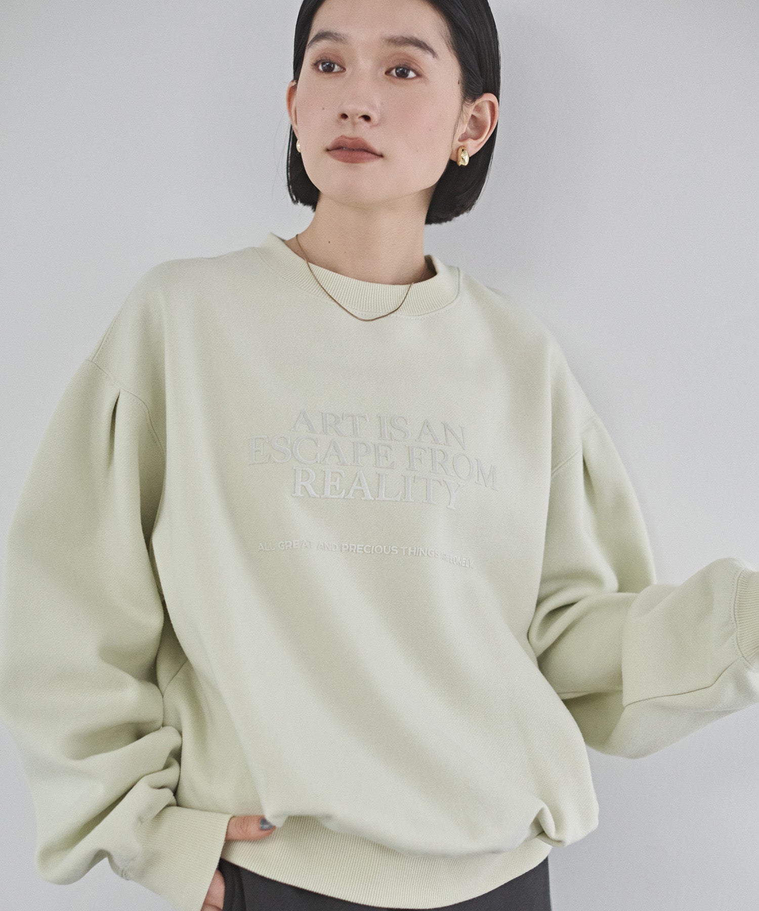 FLOCKY LOGO SWEATSHIRT