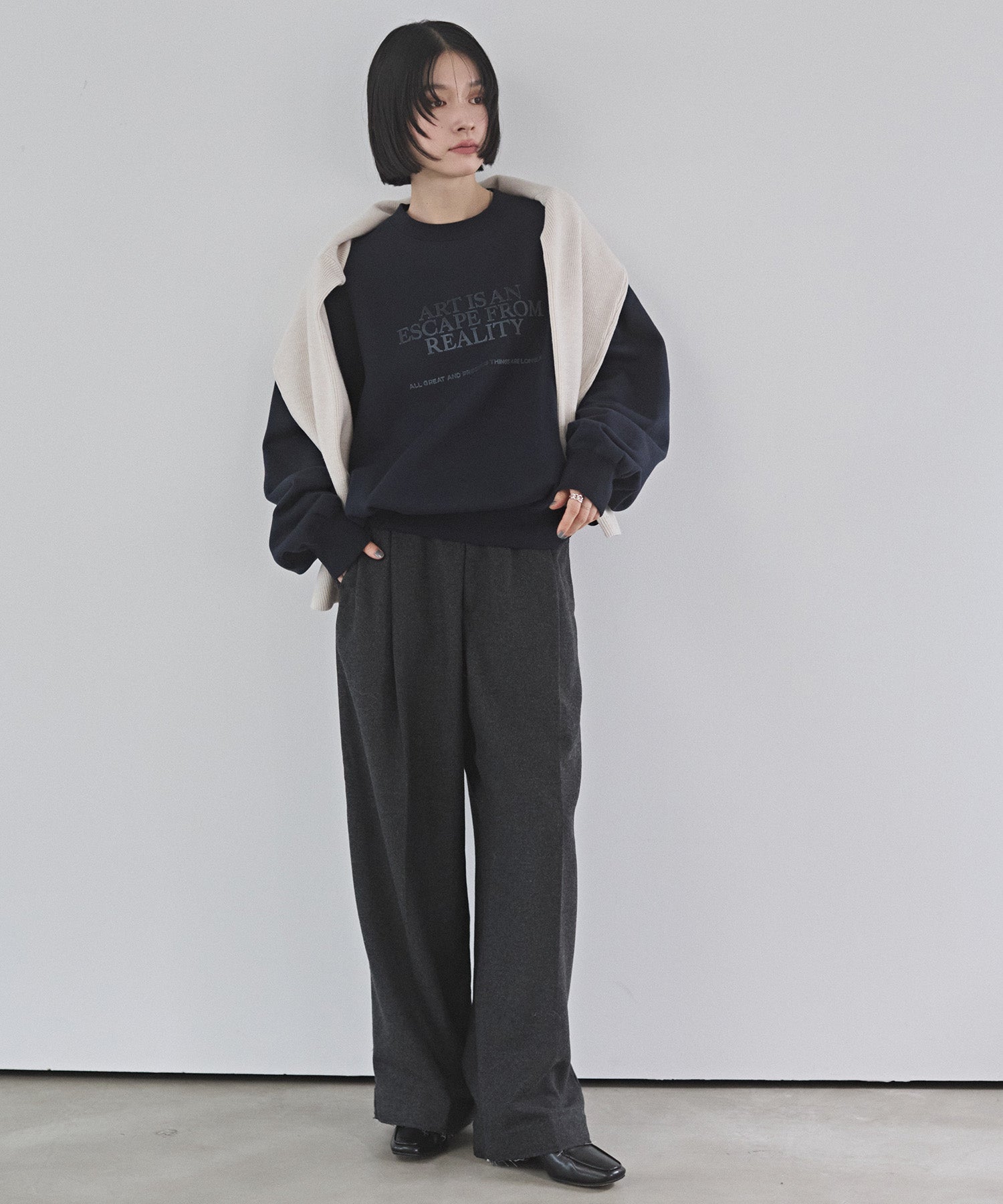 FLOCKY LOGO SWEATSHIRT