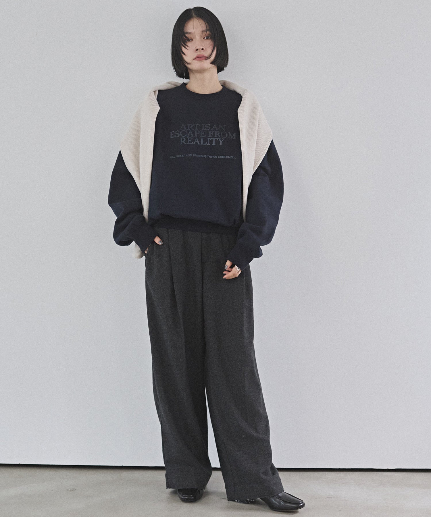 FLOCKY LOGO SWEATSHIRT