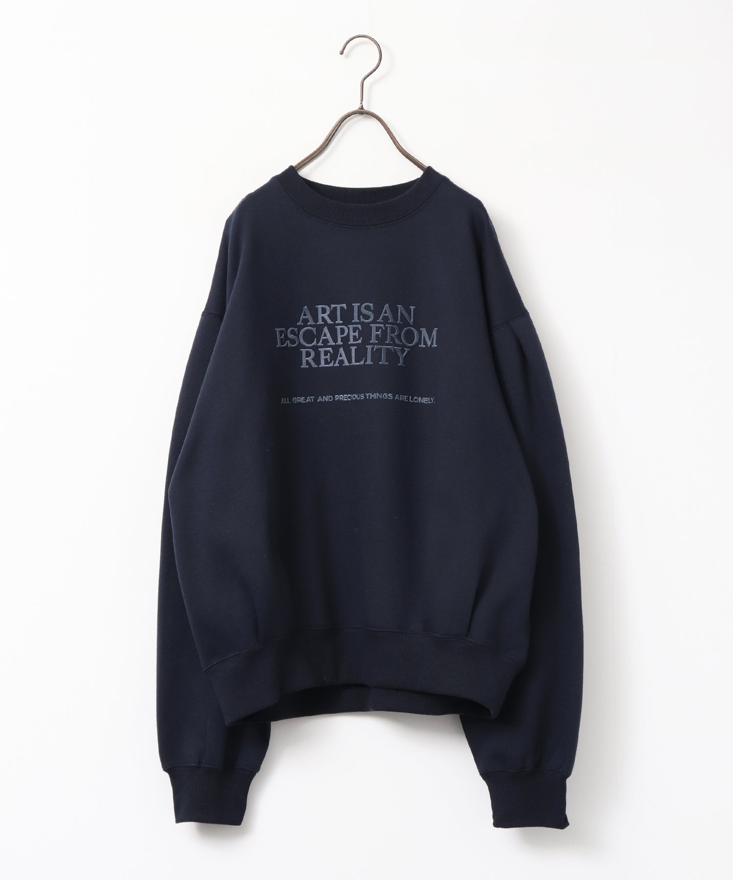 裏起毛 フロッキーロゴ スウェット