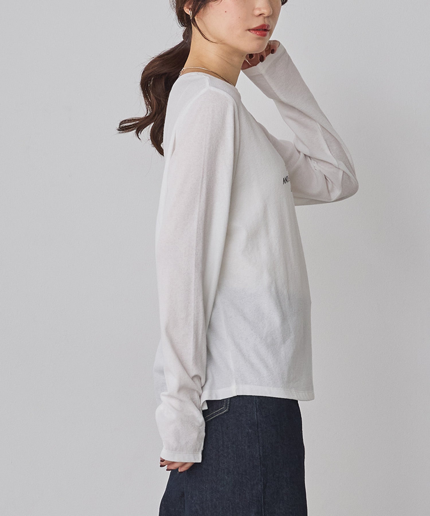 SLAB LOGO LONG T-SHIRT