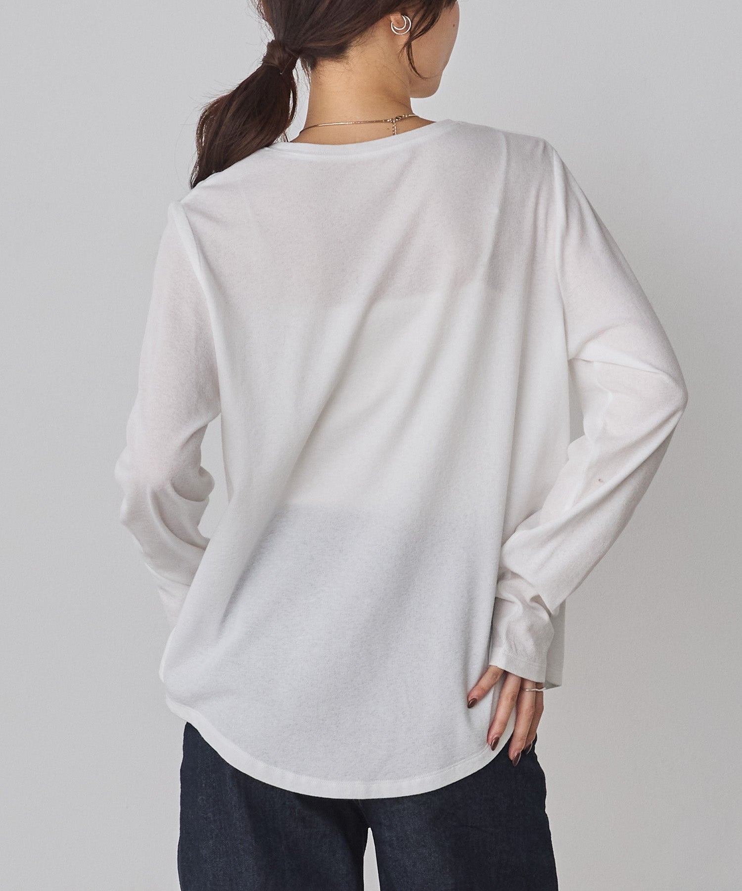SLAB LOGO LONG T-SHIRT