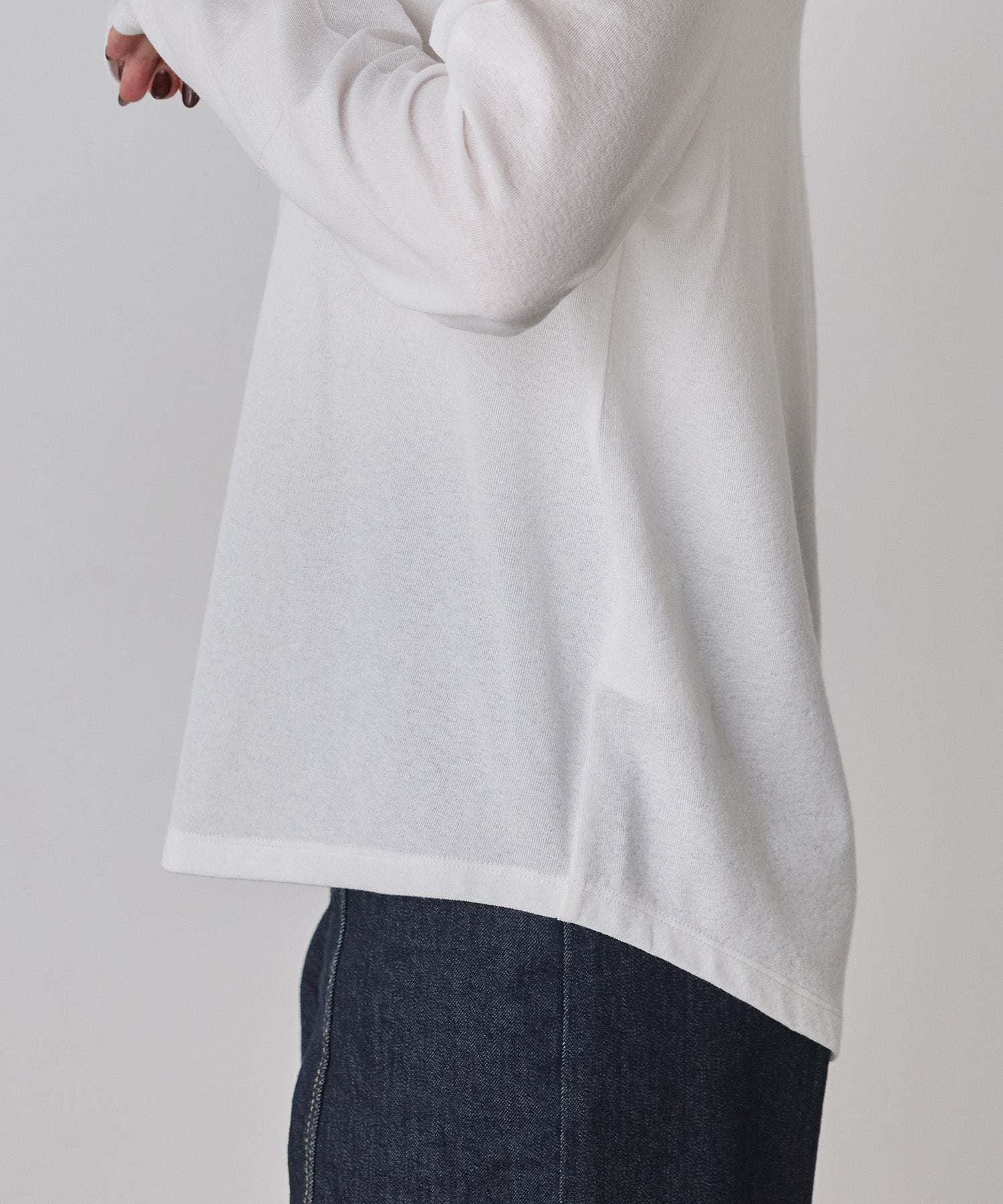 SLAB LOGO LONG T-SHIRT