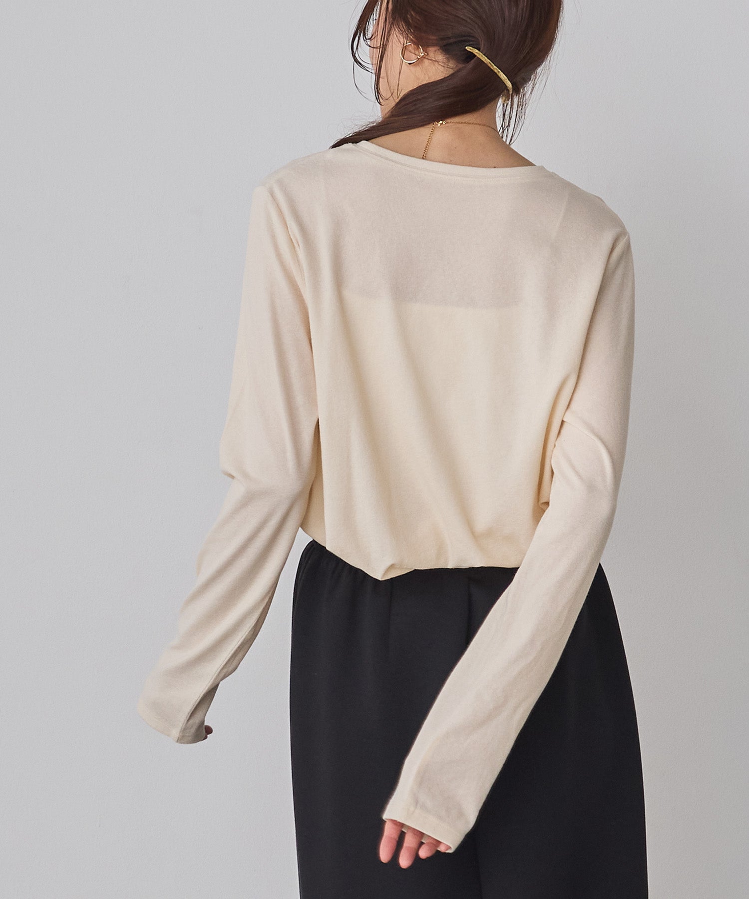 SLAB LOGO LONG T-SHIRT