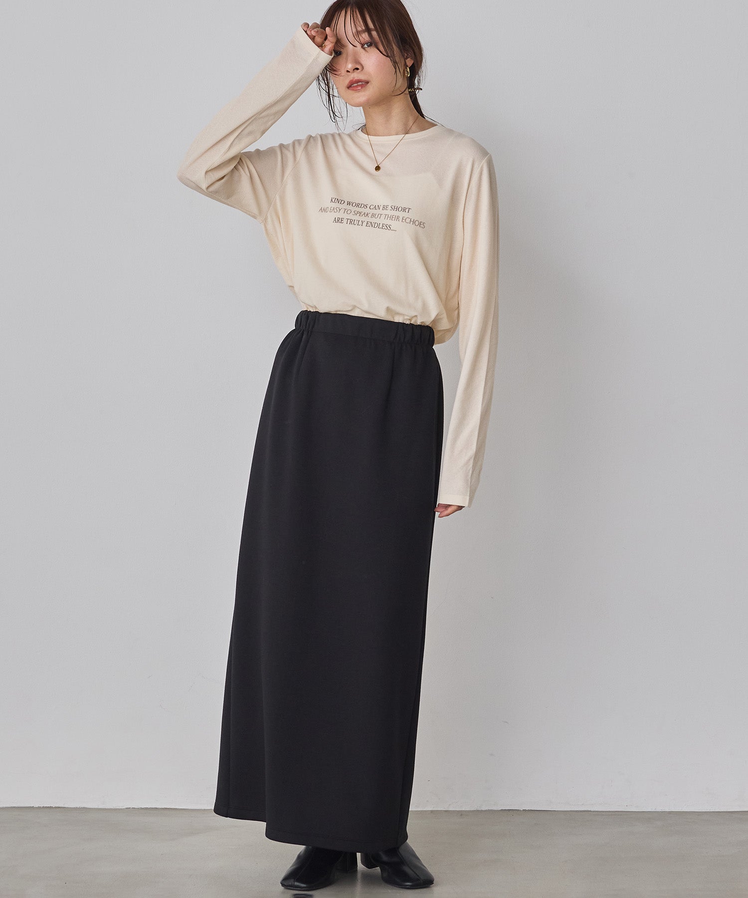 SLAB LOGO LONG T-SHIRT