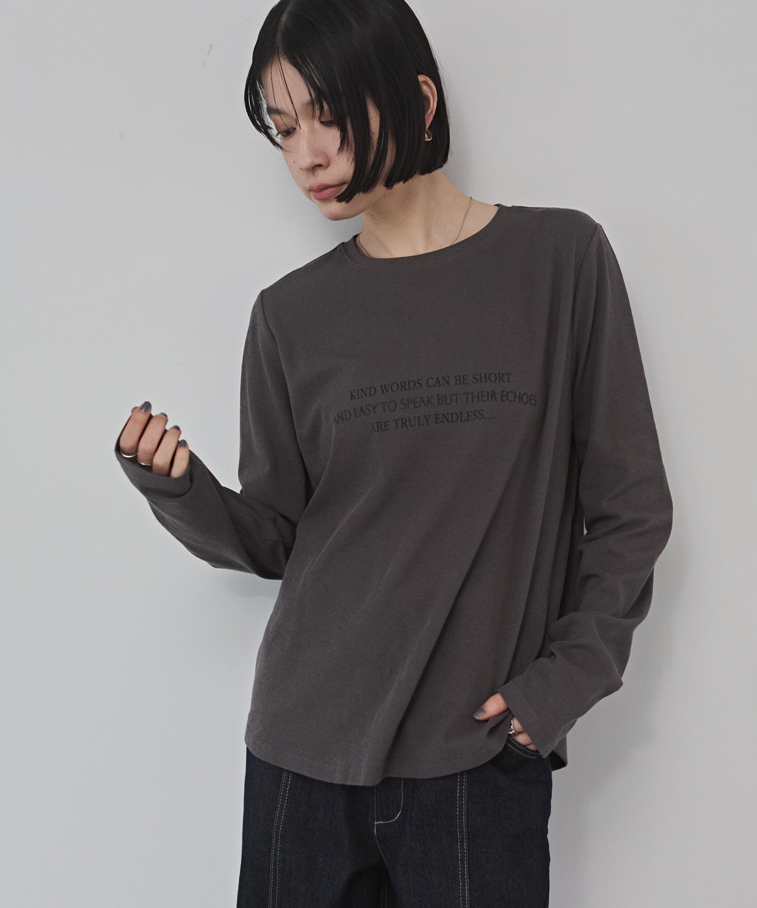 「TS☆096」さま専用の出品物 SLAB LOGO LONG T-SHIRT