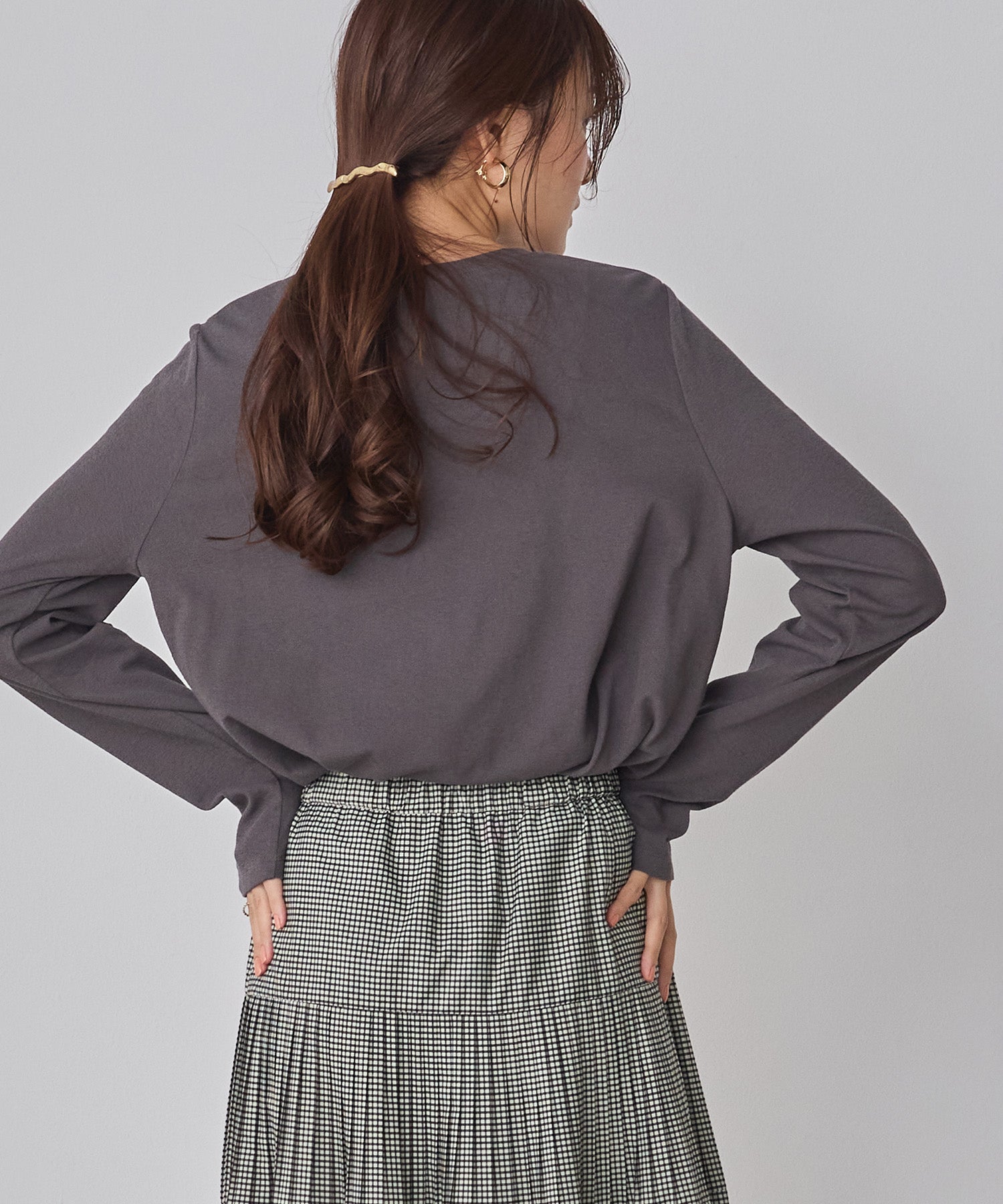 SLAB LOGO LONG T-SHIRT