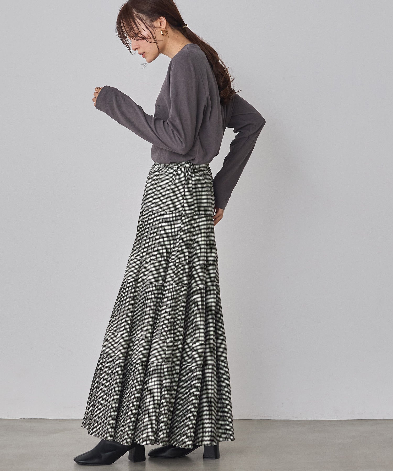 SLAB LOGO LONG T-SHIRT