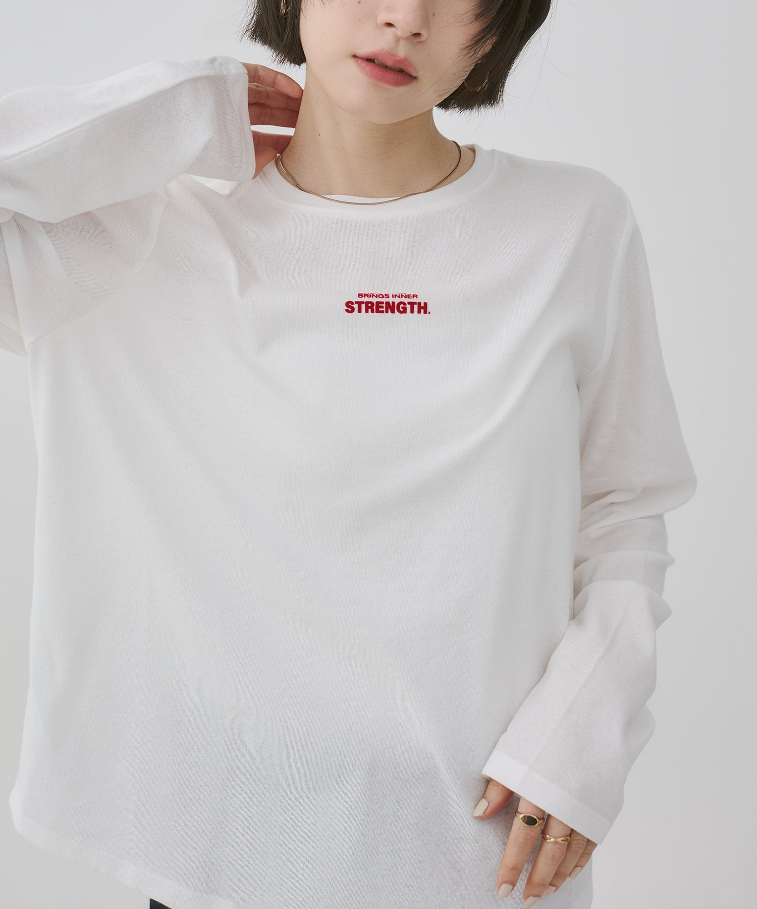 FLOCKY LOGO LONG T-SHIRT