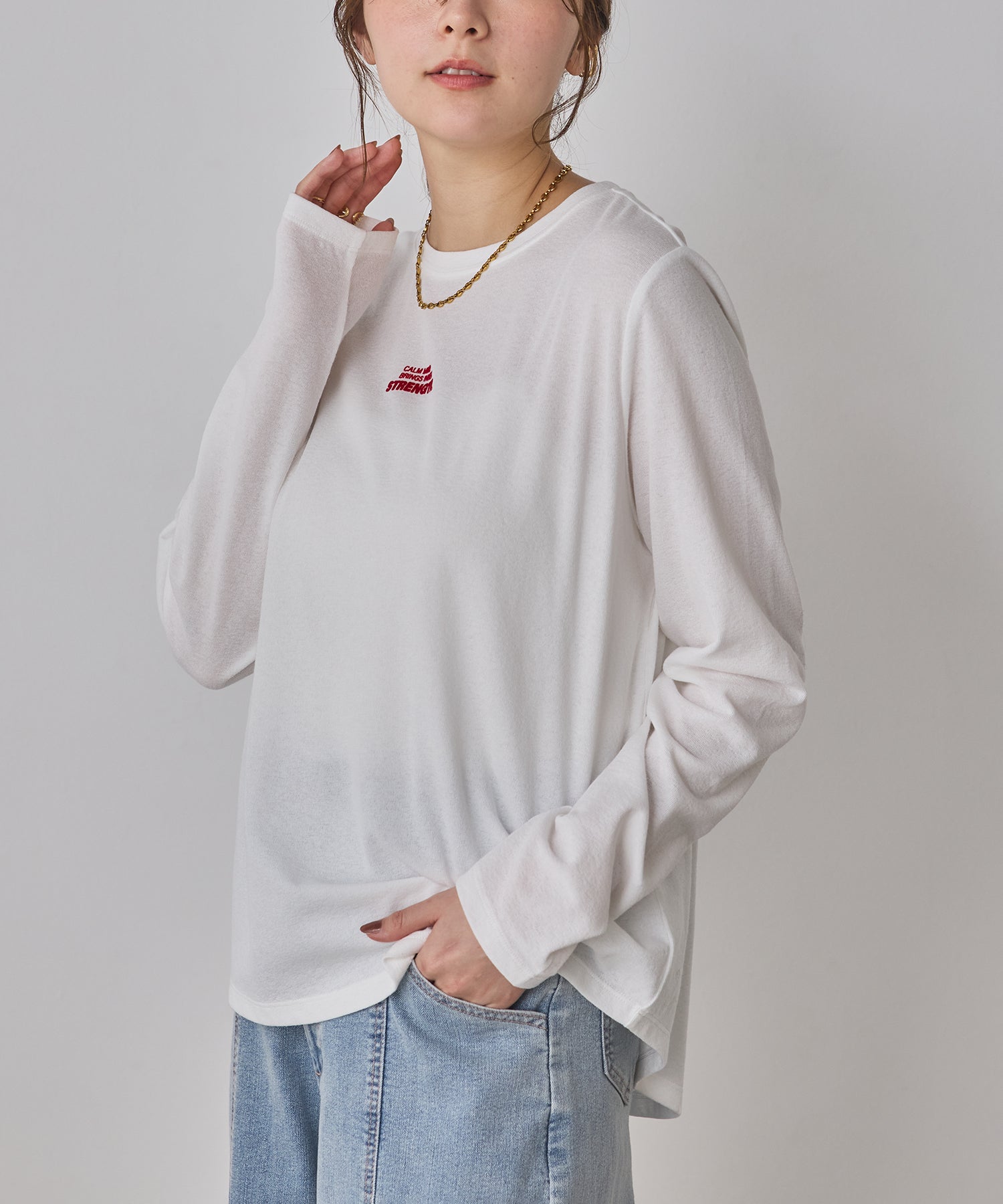 FLOCKY LOGO LONG T-SHIRT