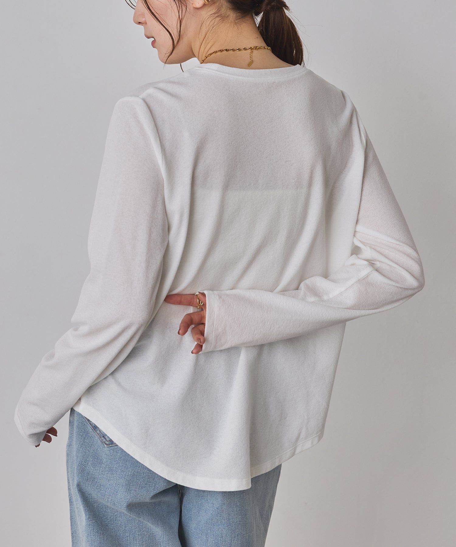 FLOCKY LOGO LONG T-SHIRT