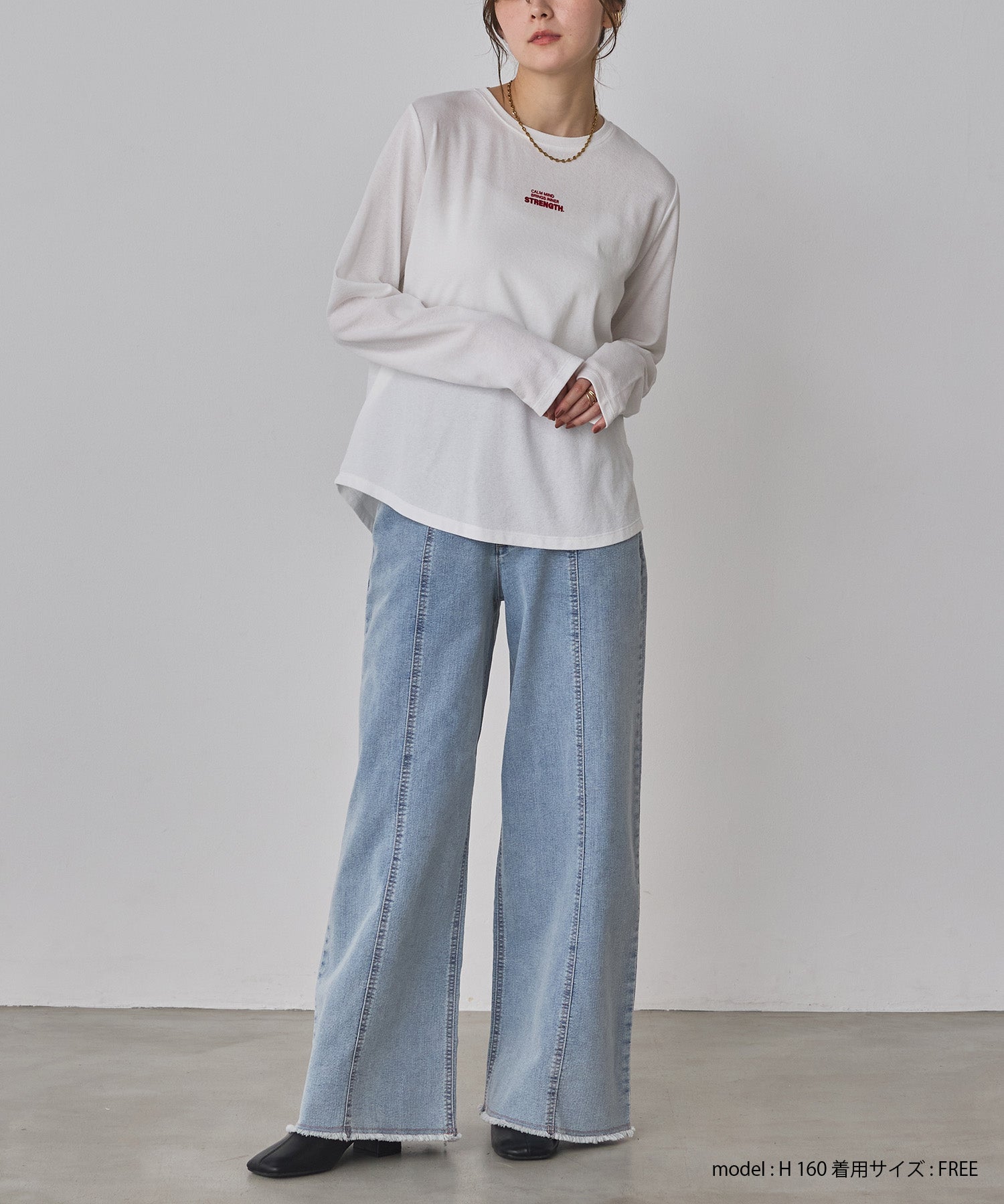 FLOCKY LOGO LONG T-SHIRT