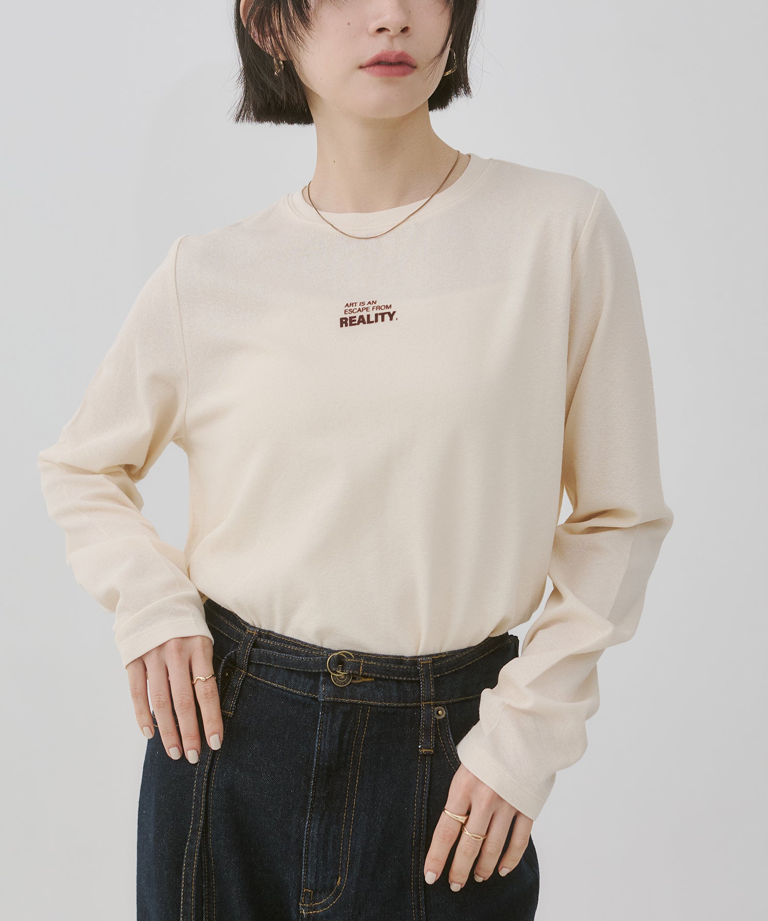 FLOCKY LOGO LONG T-SHIRT