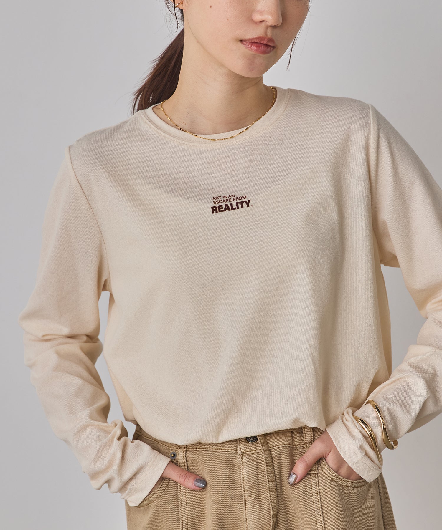 FLOCKY LOGO LONG T-SHIRT