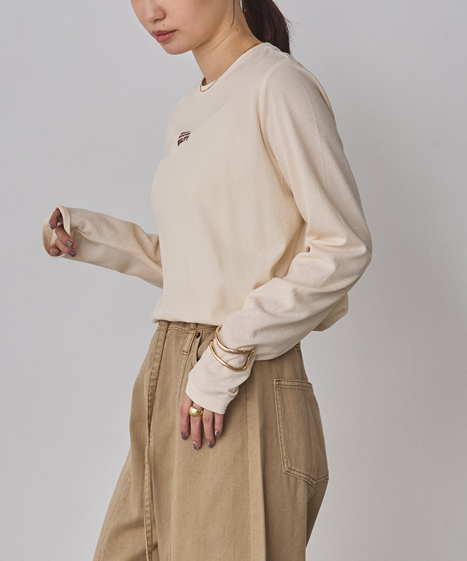 FLOCKY LOGO LONG T-SHIRT
