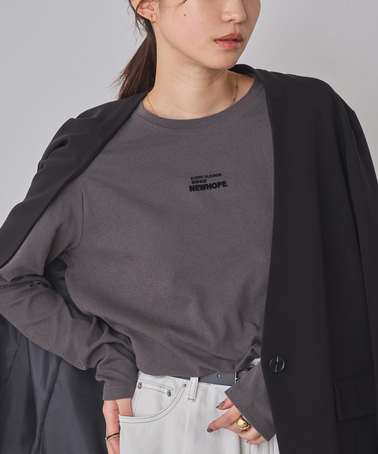 FLOCKY LOGO LONG T-SHIRT