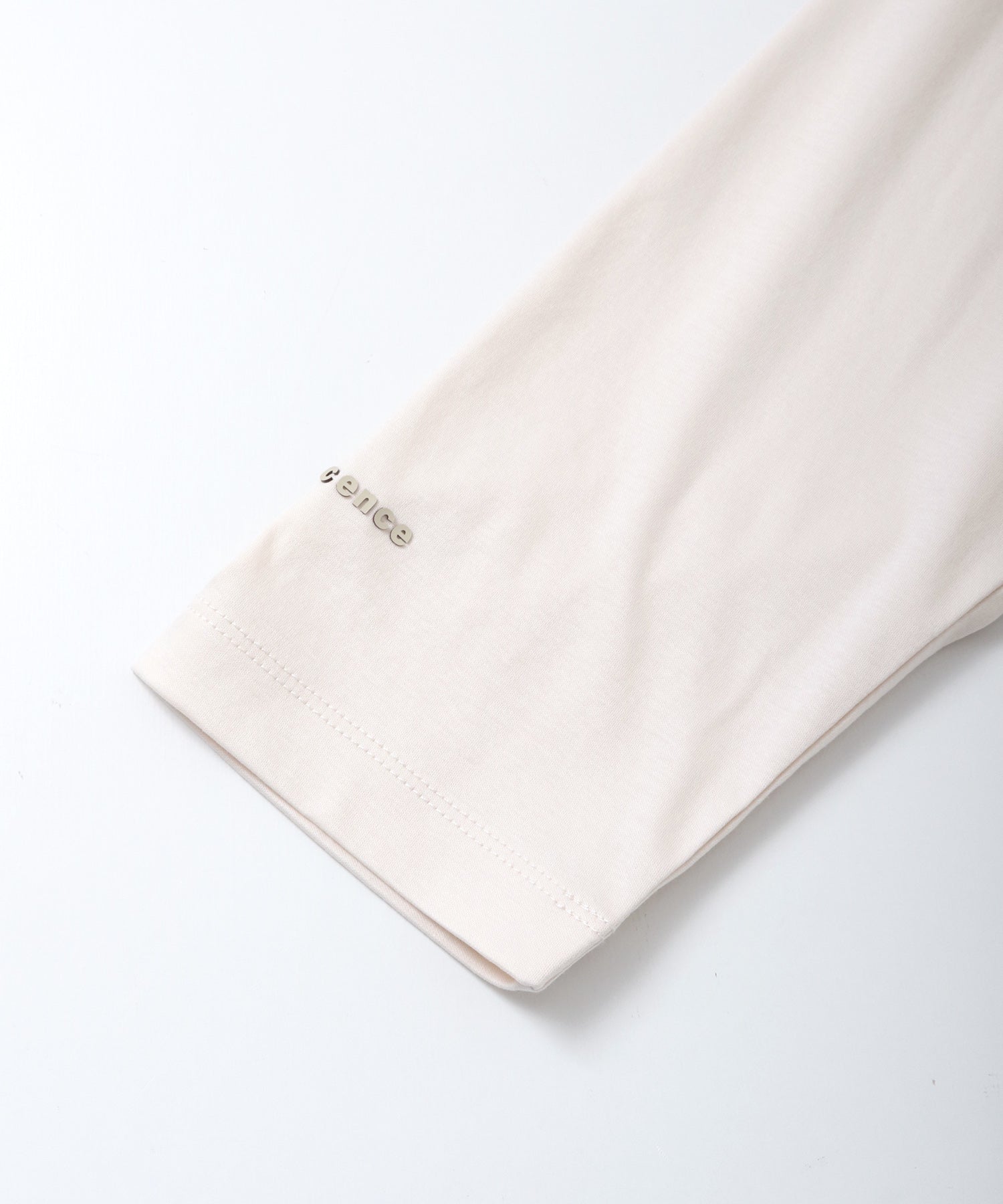SILICONE LOGO LONG T-SHIRT