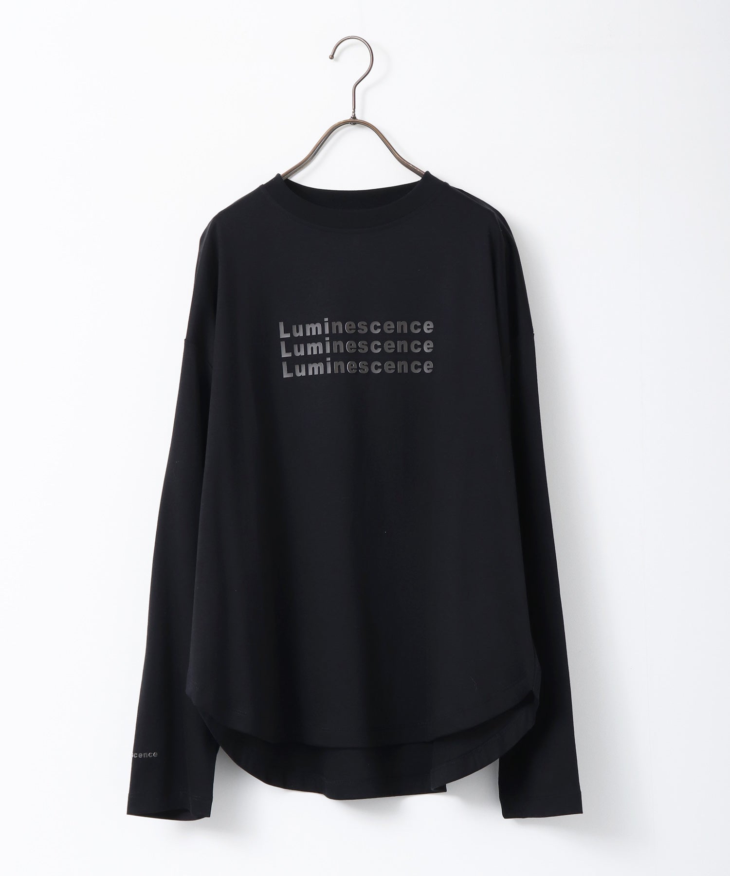 SILICONE LOGO LONG T-SHIRT