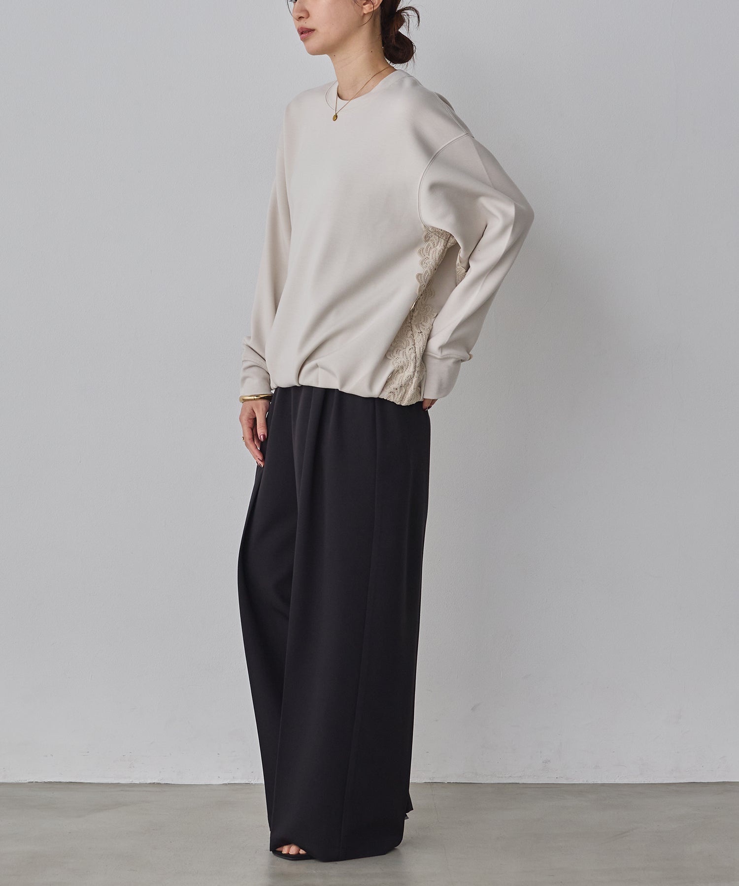 ライトダンボール サイドレースドッキングトップス