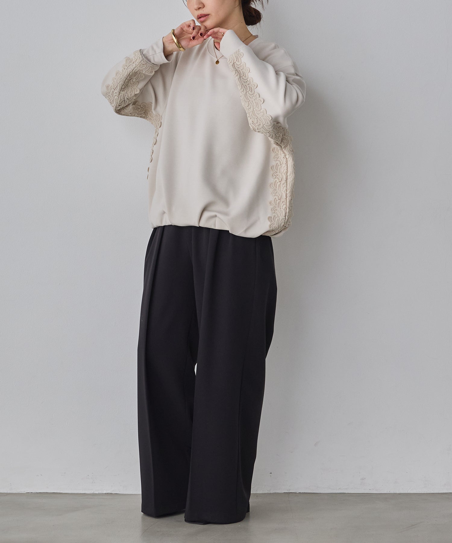 ライトダンボール サイドレースドッキングトップス