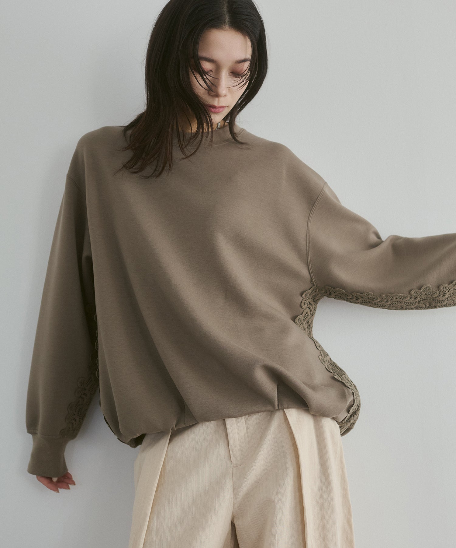 ライトダンボール サイドレースドッキングトップス