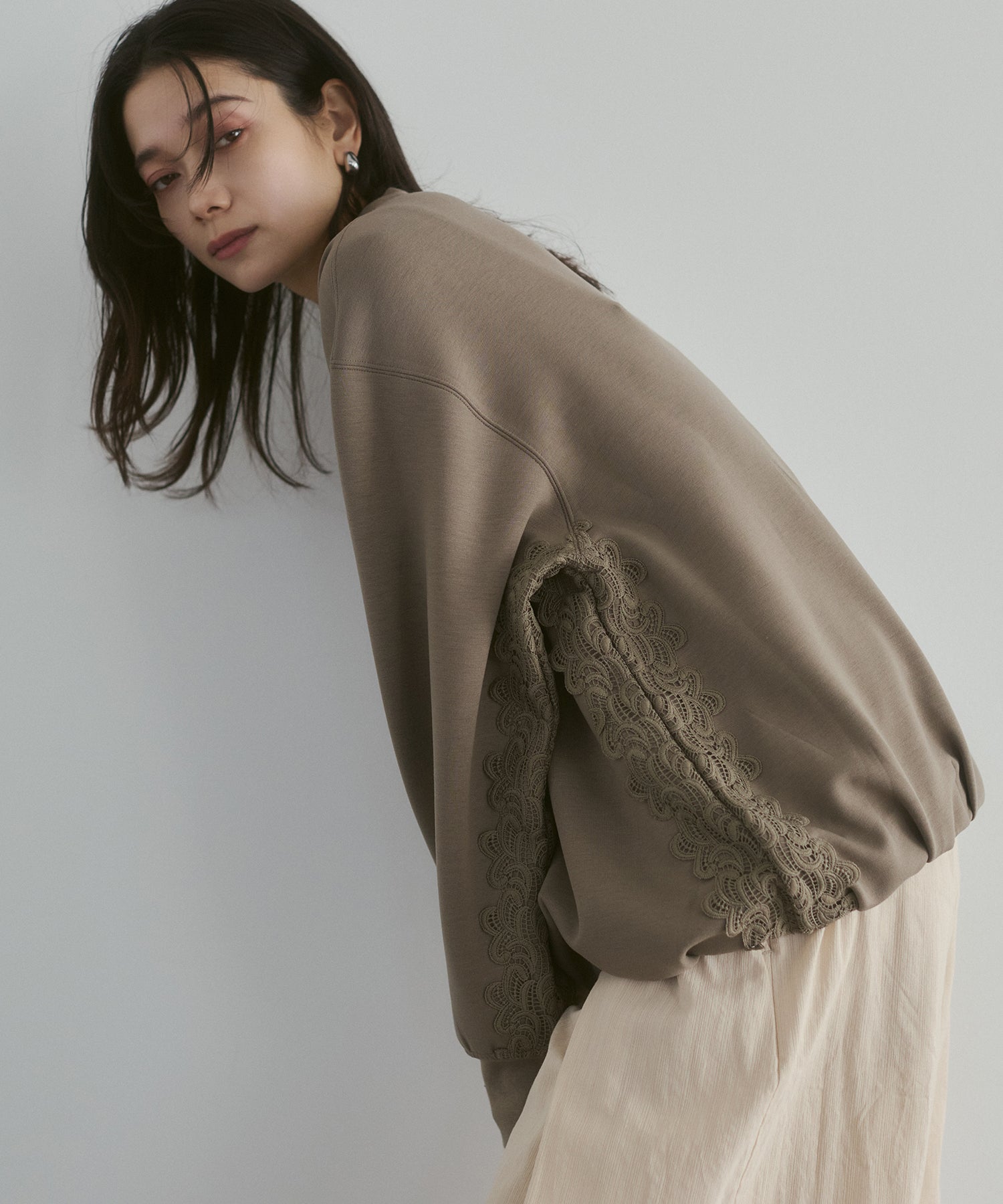 ライトダンボール サイドレースドッキングトップス